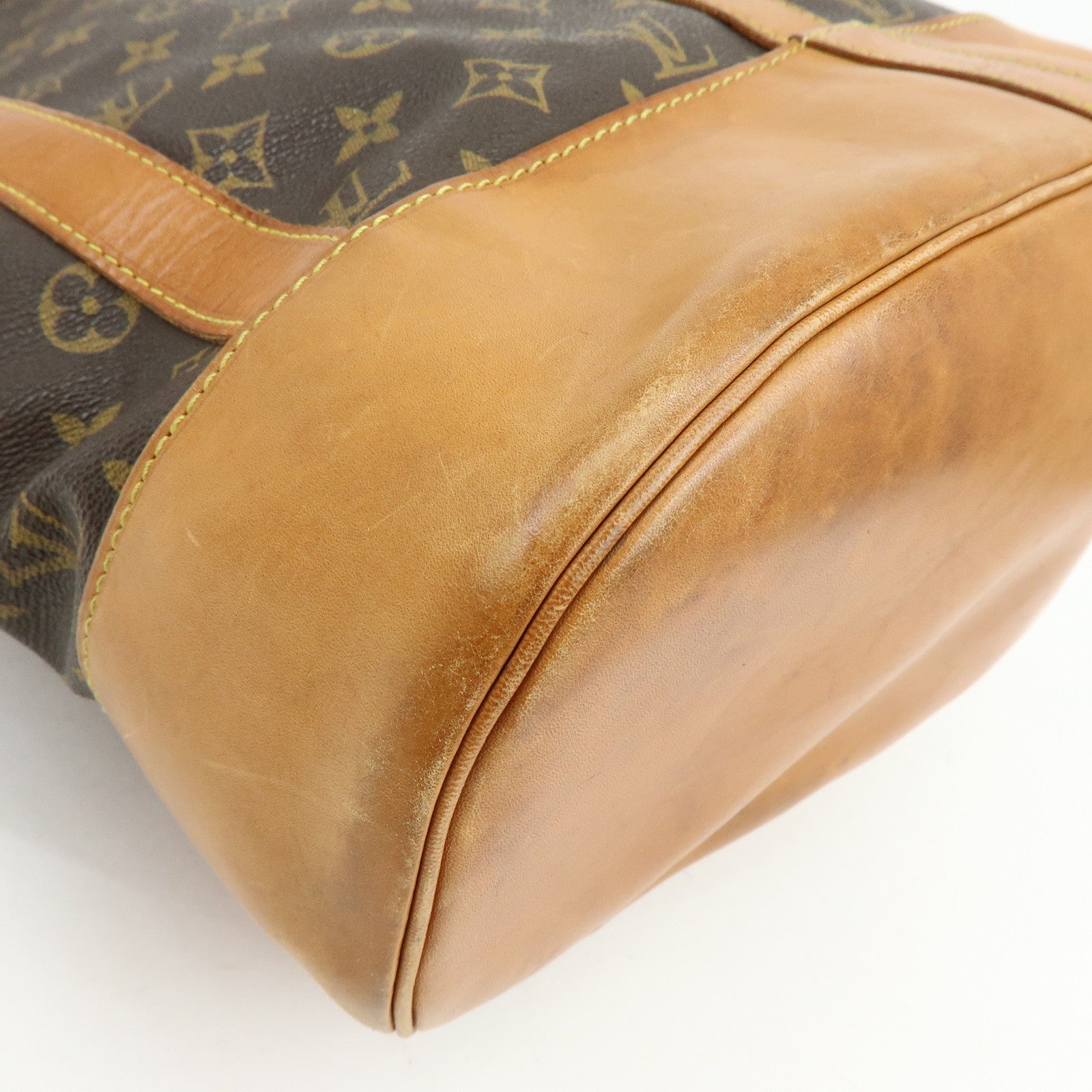 Louis Vuitton Monogram Randonnee GM Shoulder Bag Brown M42244