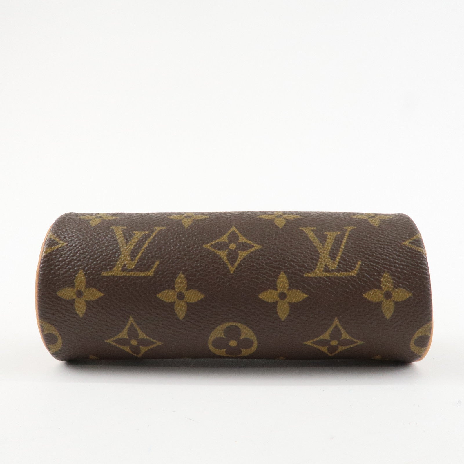 Louis Vuitton Monogram Mini Pouch for Papillon Bag New Style Brown Used
