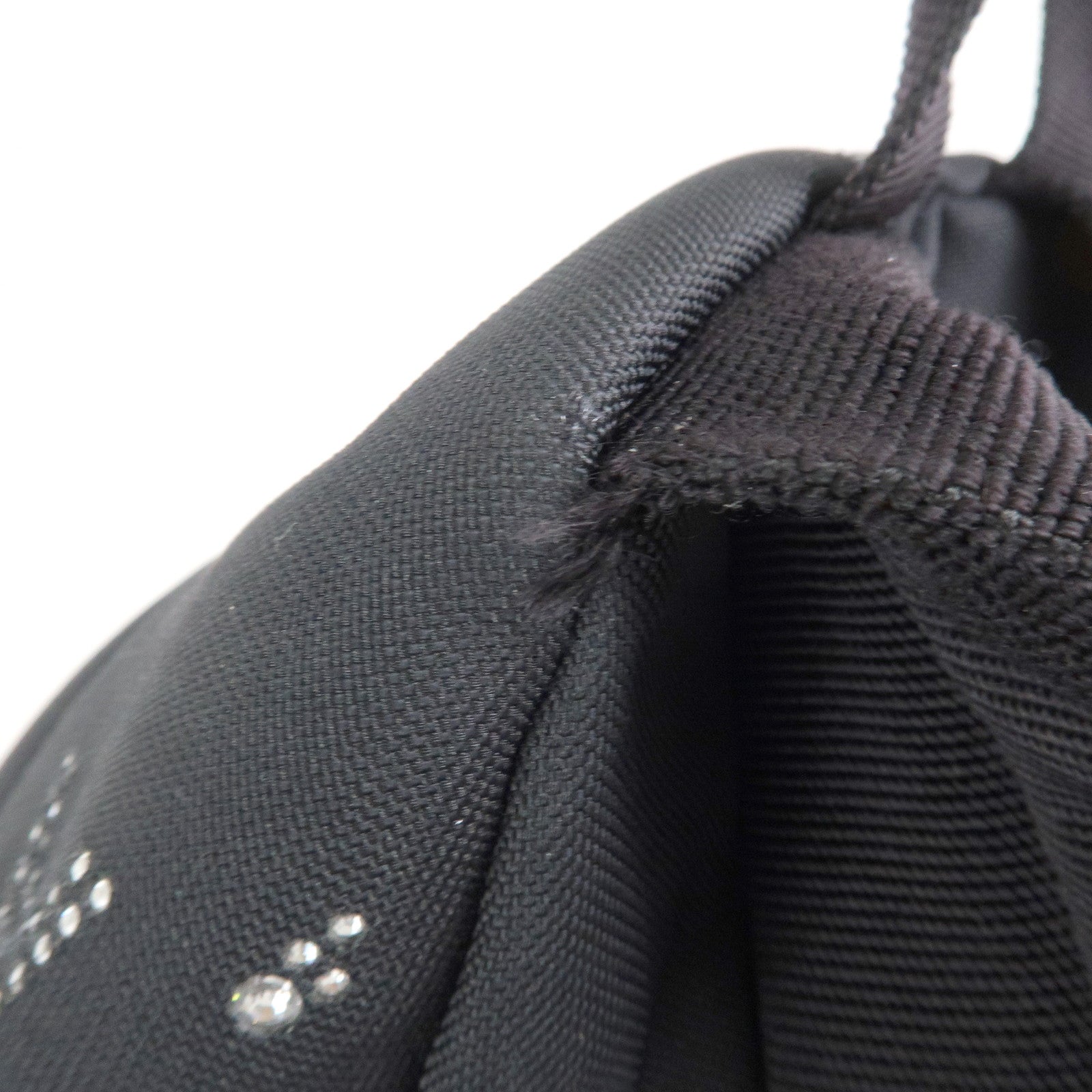 BALENCIAGA Explore Nylon Backpack Eiffel Tower Black 558163