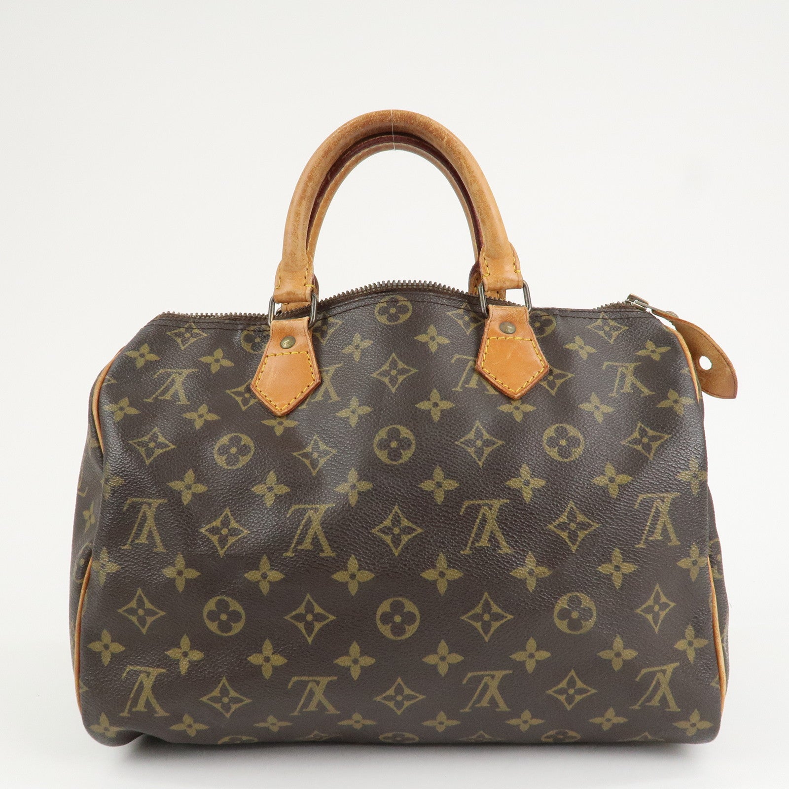 Louis Vuitton Monogram Speedy 30 Hand Bag Boston Bag M41526 Used
