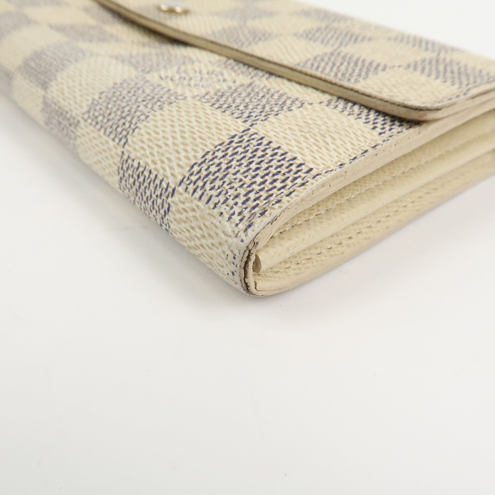 Louis Vuitton Damier Azur Portefeuille Sarah Long Wallet N61735