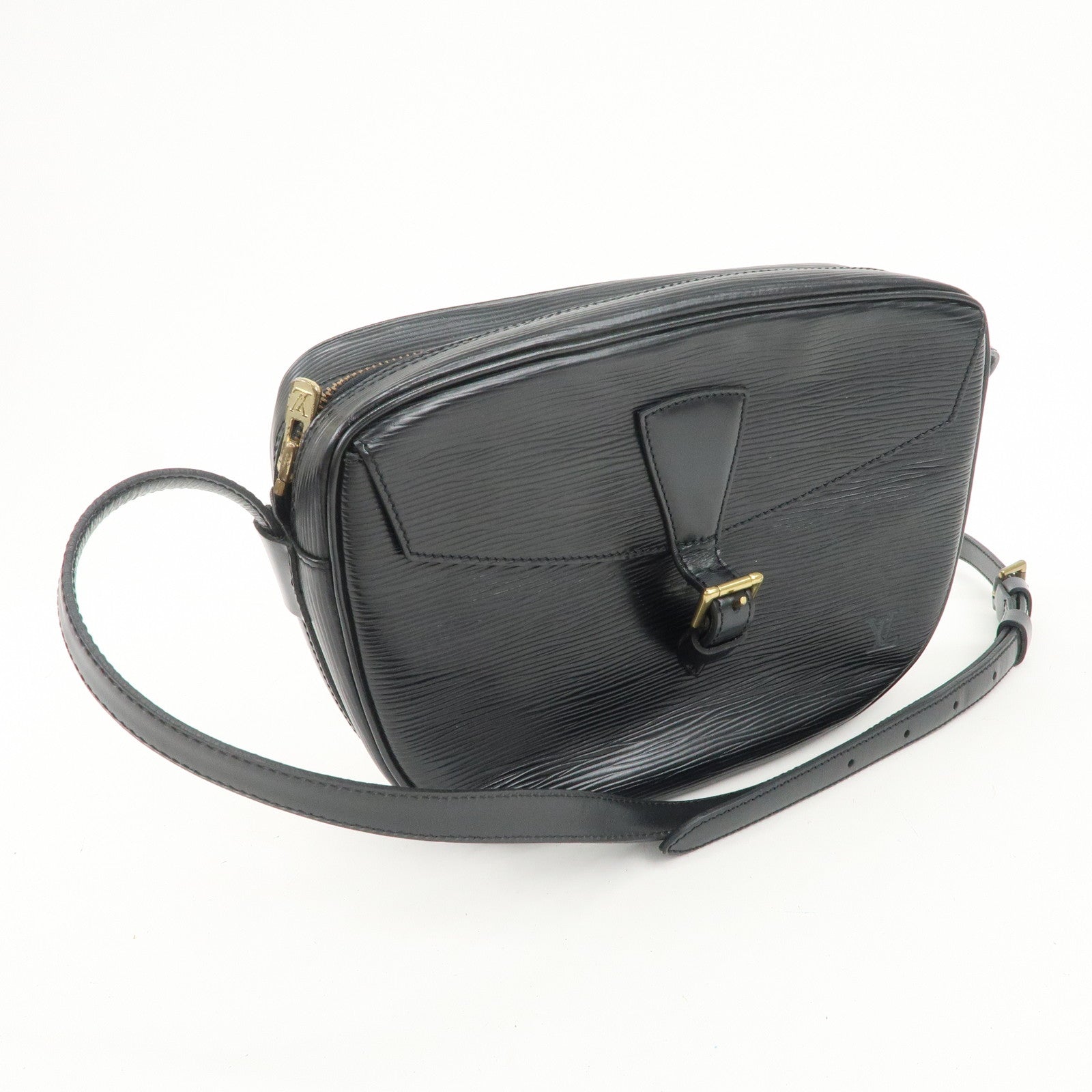Louis Vuitton Epi Jeune Fille Shoulder Crossbody Bag Noir M52152