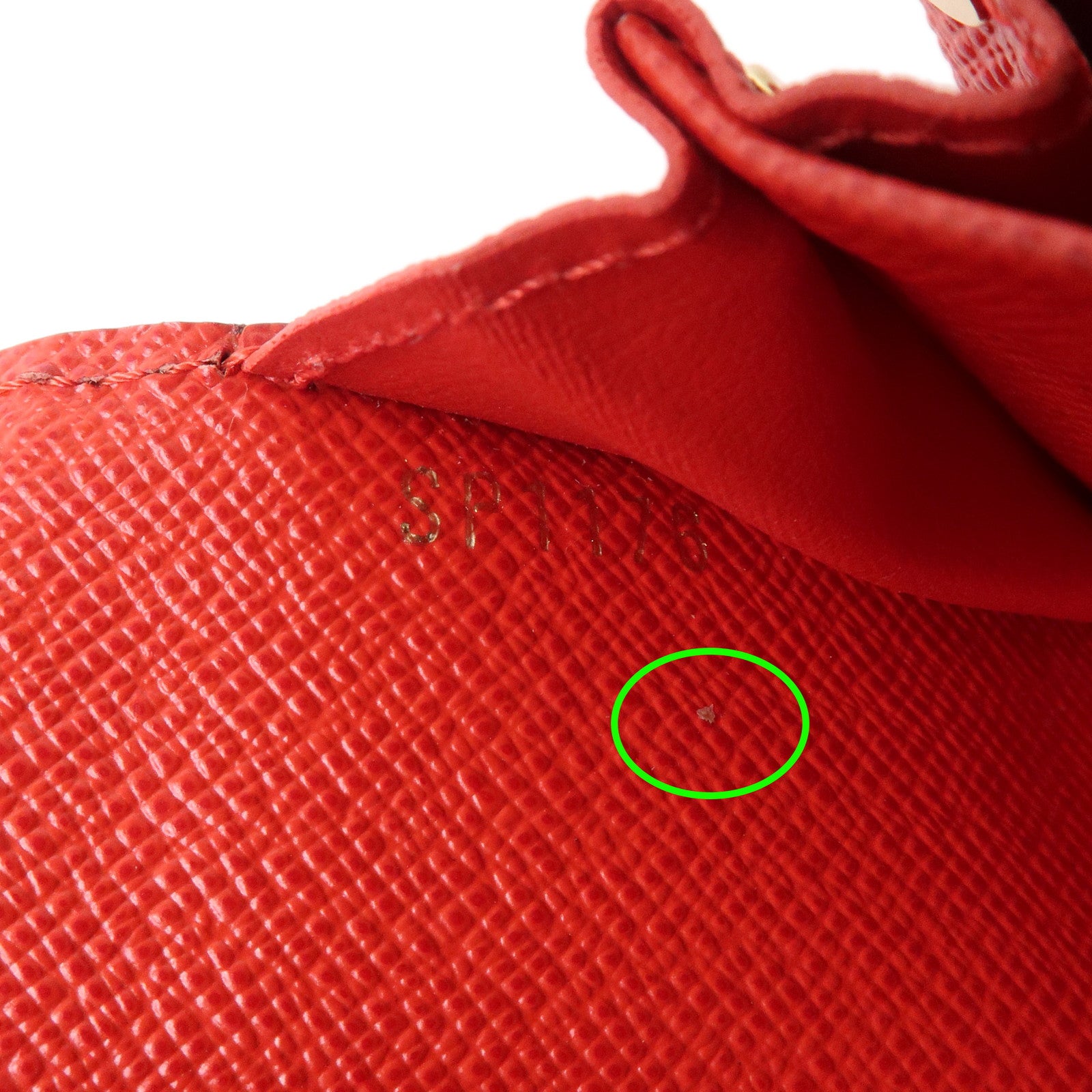 Louis Vuitton Monogram Multicartes Sarah Card Case Brown Red M61274