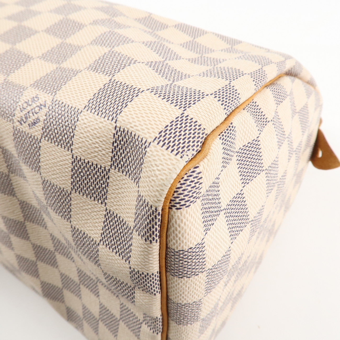 Louis Vuitton Damier Azur Speedy 30 Boston Bag Hand Bag N41533 Used