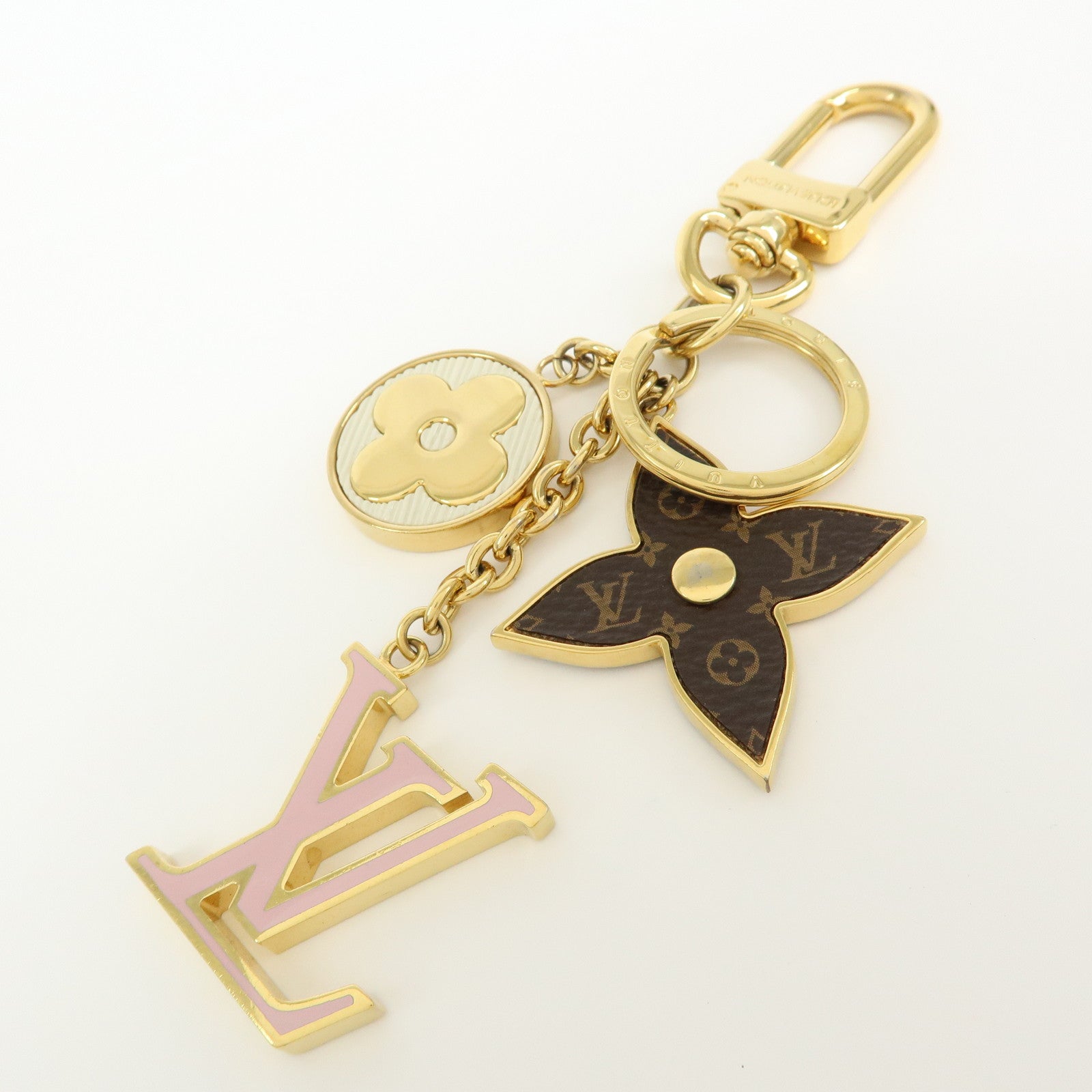 Louis Vuitton Porte Cles Spring Street Bag Charm Gold M69008