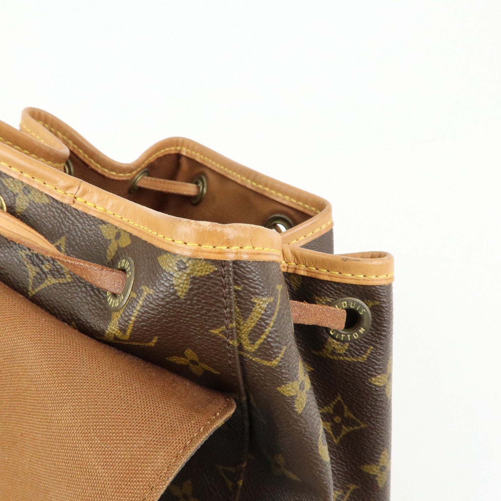 Louis Vuitton Monogram Montsouris MM Backpack Brown M51136