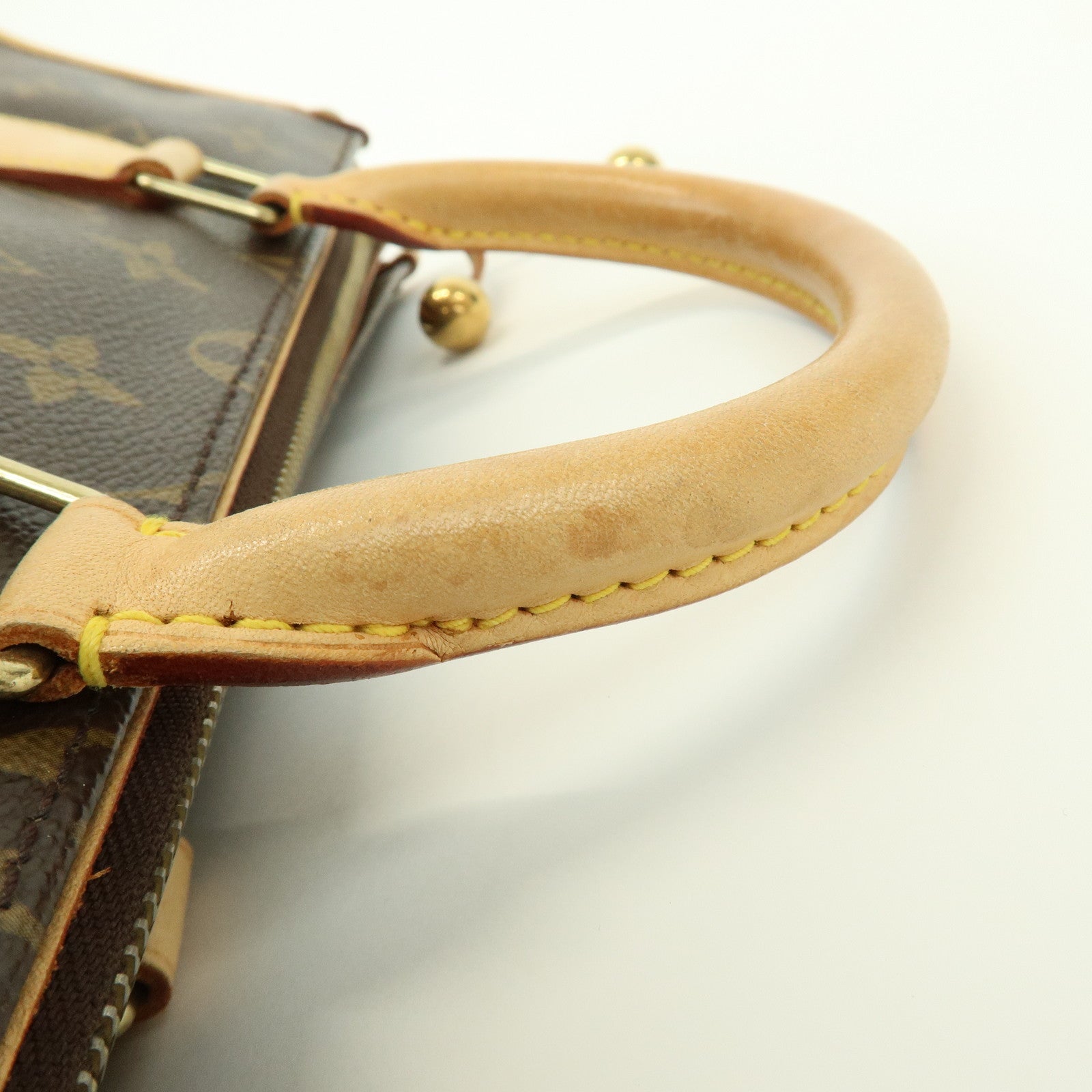 Louis Vuitton Monogram Popincourt Hand Bag Brown M40009