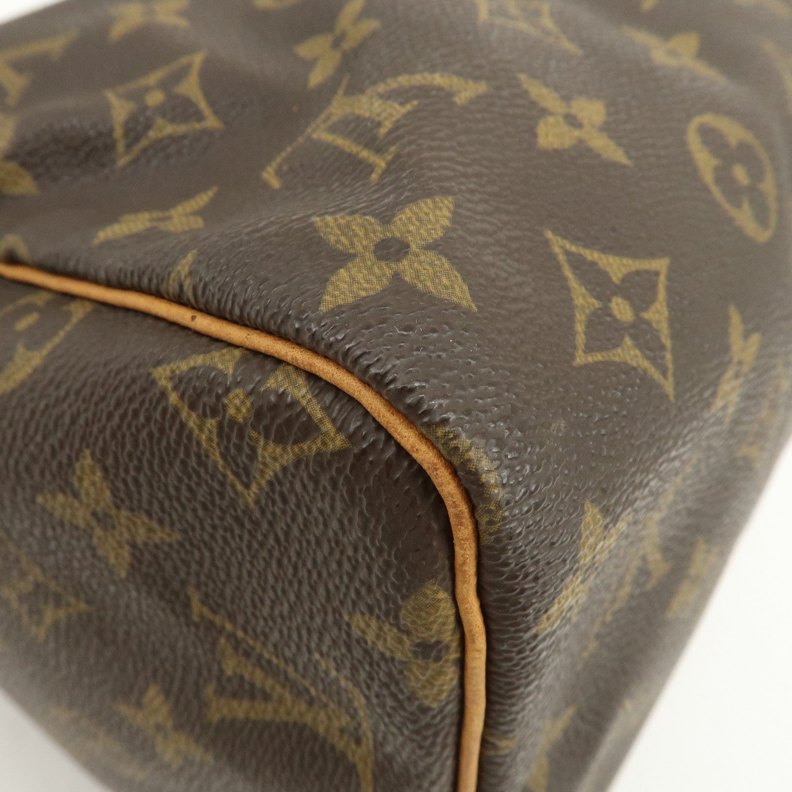 Louis Vuitton Monogram Speedy 30 Boston Bag Hand Bag Brown M41526