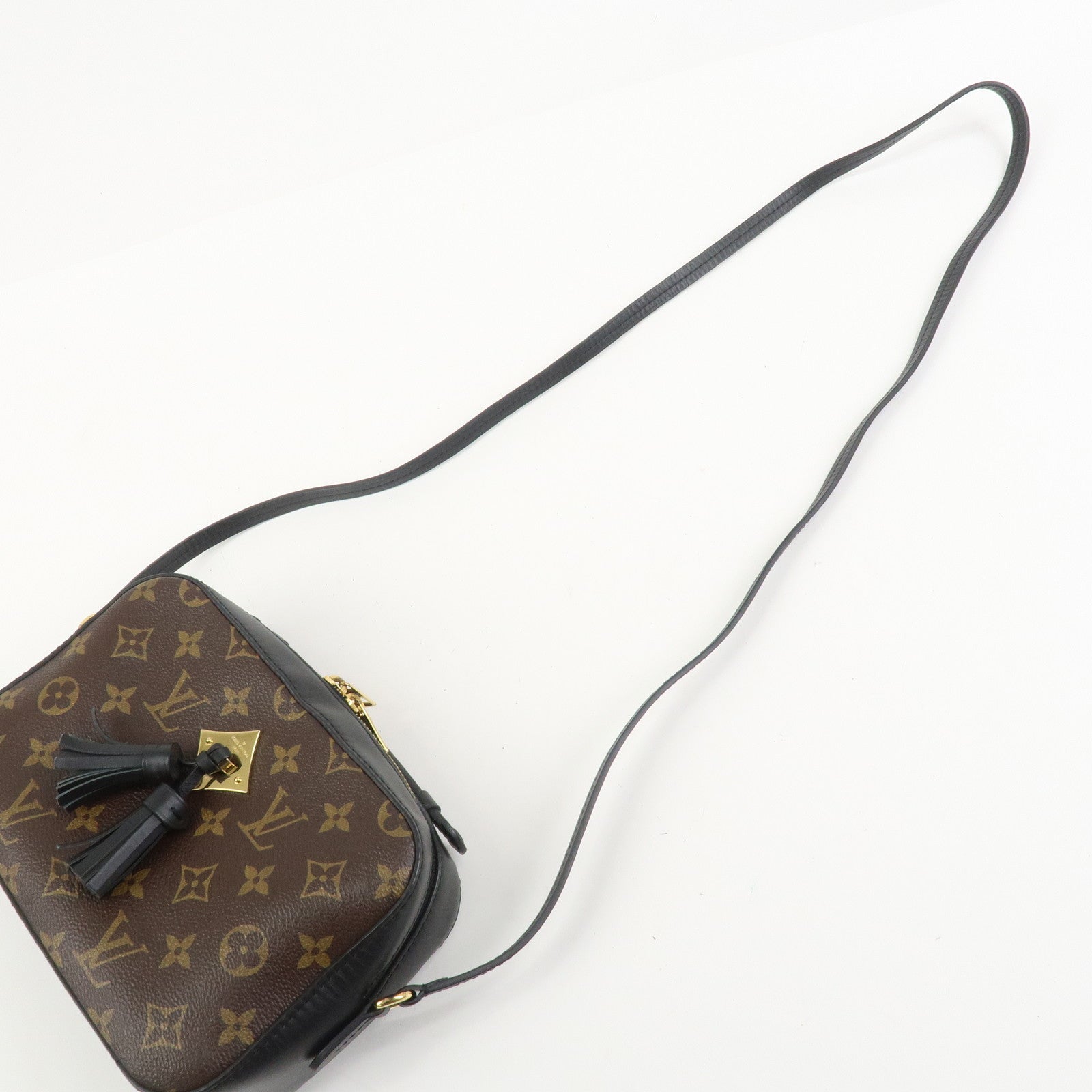 Louis Vuitton Monogram Santonge Shoulder Bag Brown M43555