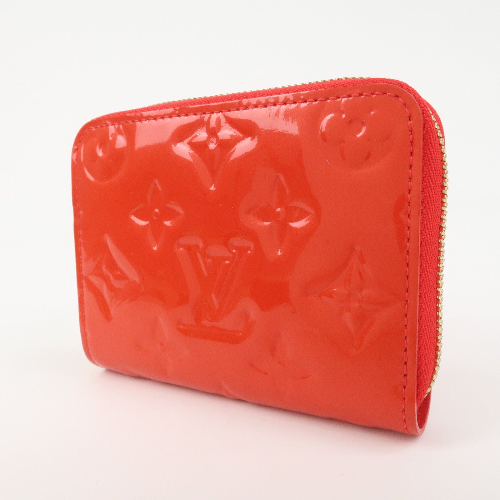 Louis Vuitton Monogram Vernis Leather Zippy Coin Case M91735