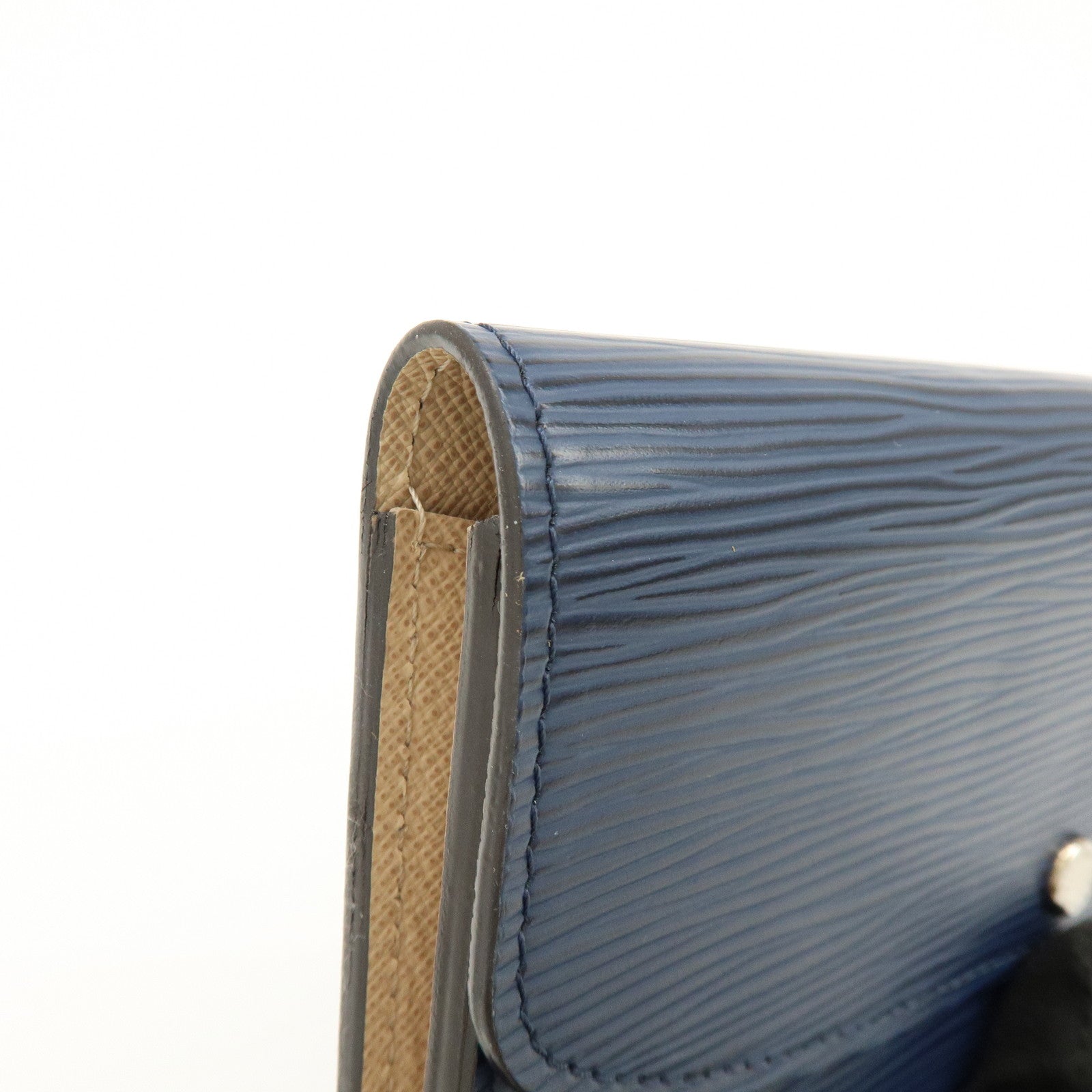 Louis Vuitton Epi Portefeuille Emilie Wallet Indigo Blue M60854