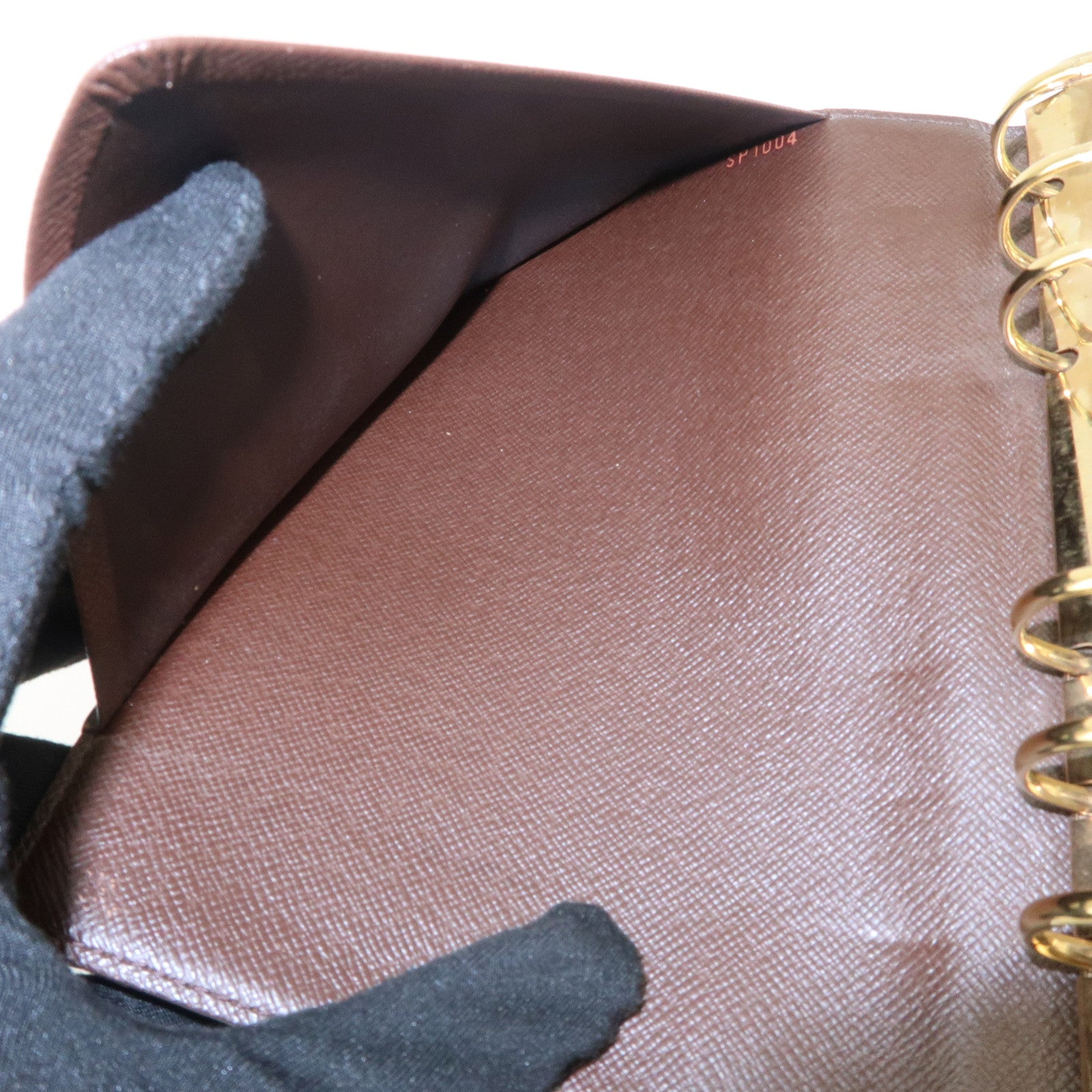 Louis Vuitton Damier Canvas Agenda MM Planner Cover Brown R20240 Used