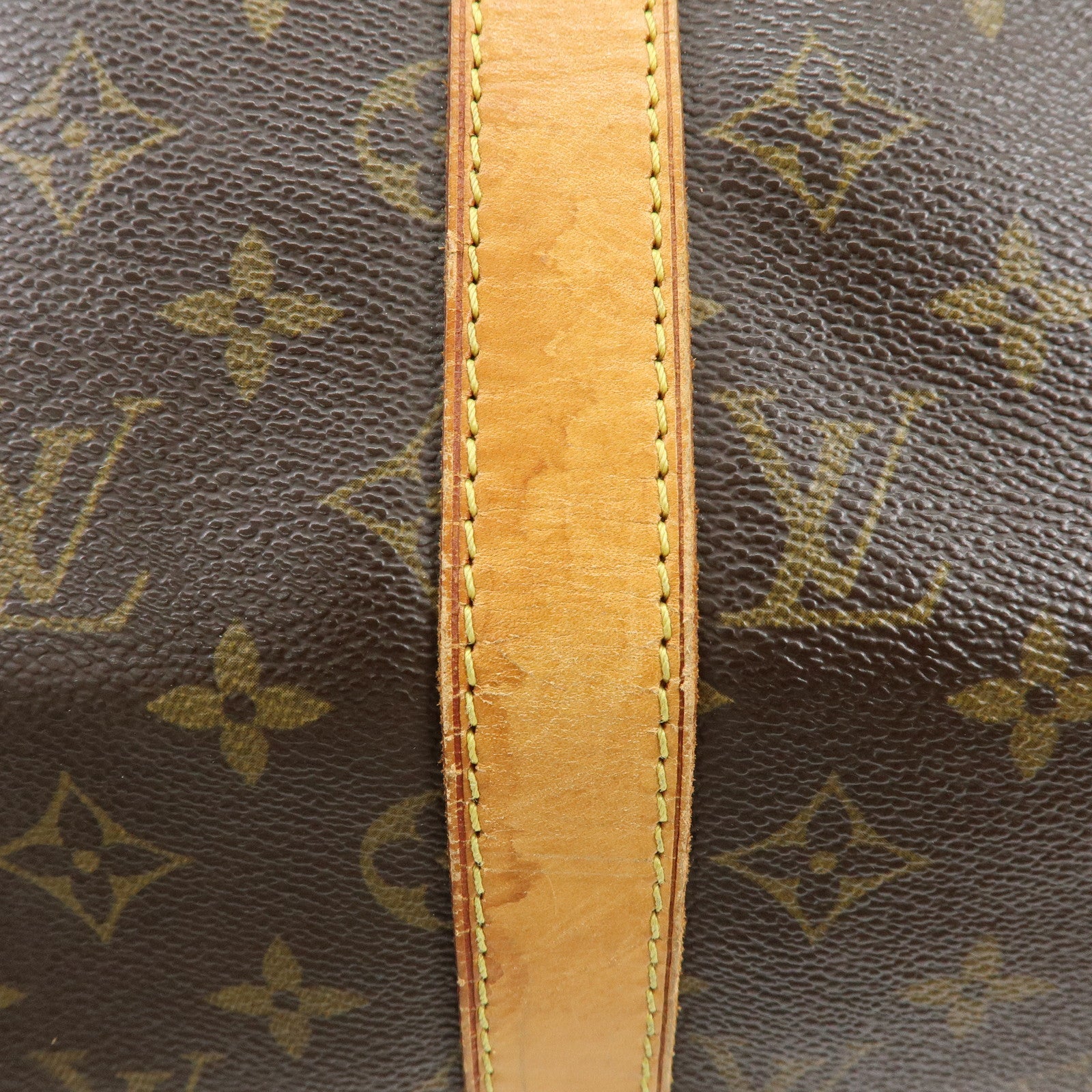 Louis Vuitton Monogram Keep All Bandouliere 50 Boston Bag M41416