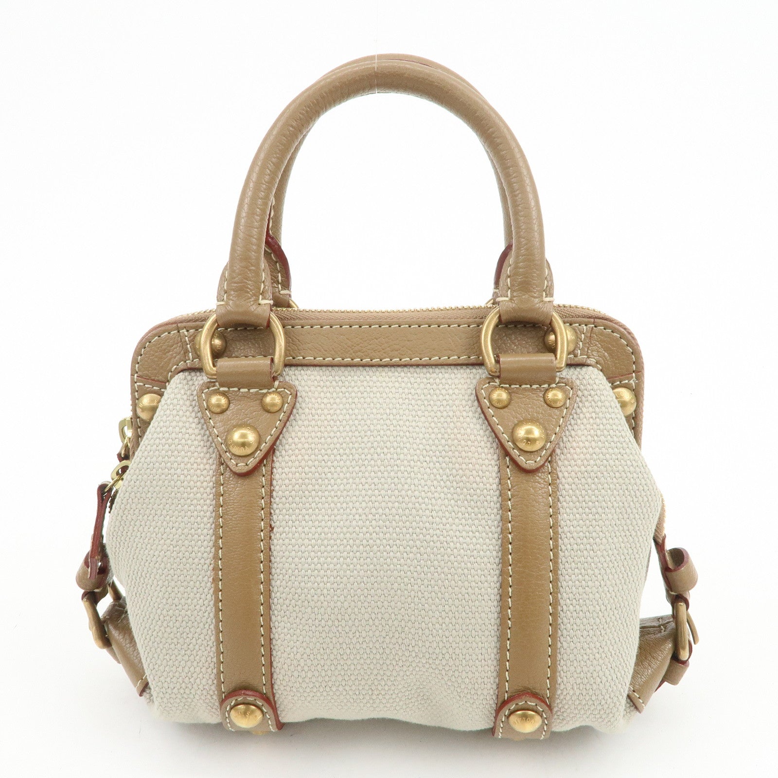 Louis Vuitton Antigua Toile Trianon Sac de Nuit PM Hand Bag M48827