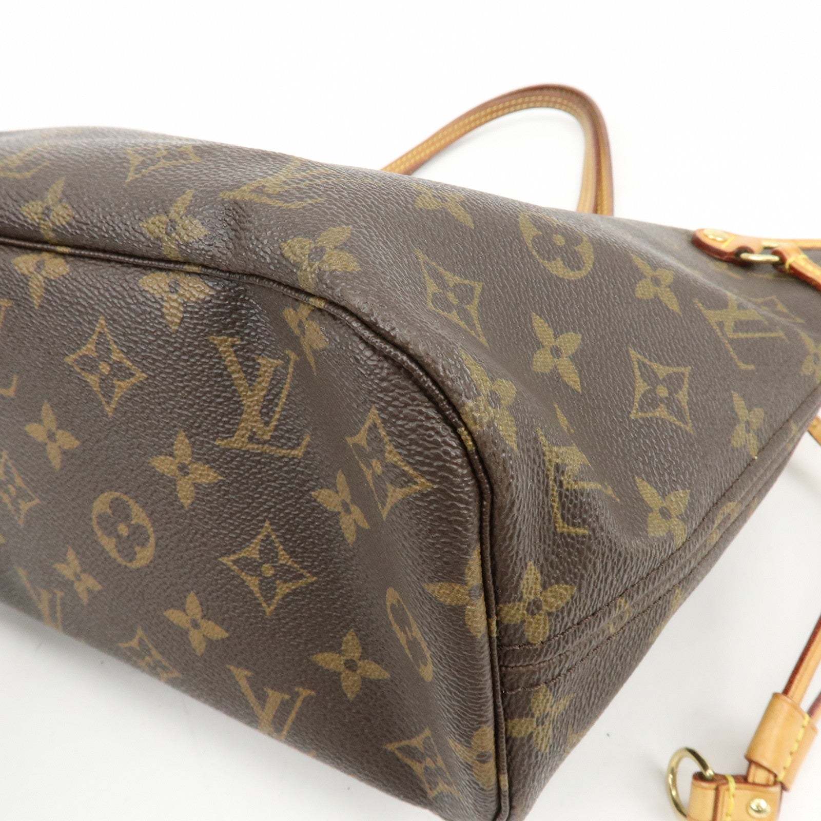 Louis Vuitton Monogram Neverfull PM Tote Bag Hand Bag M40155