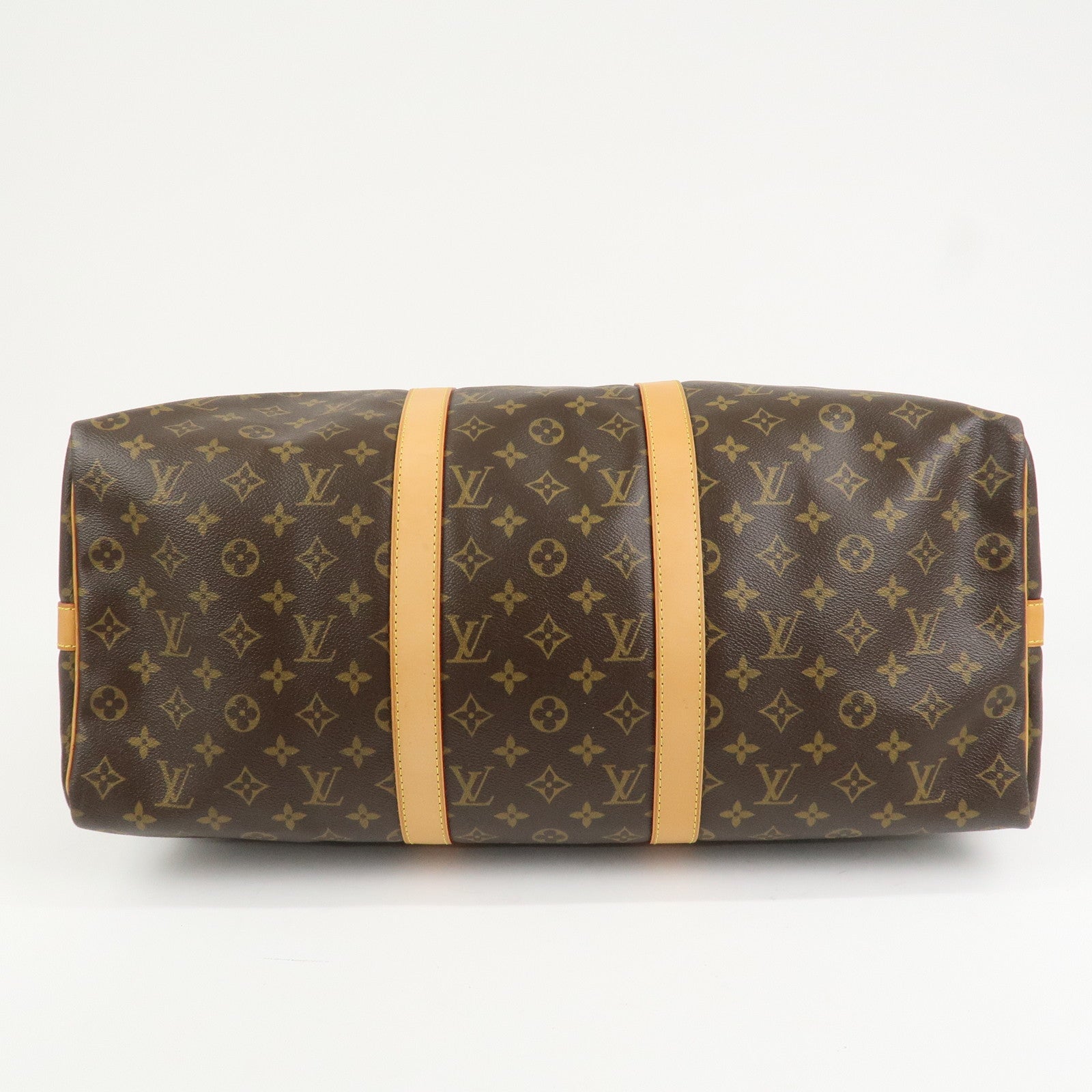 Louis Vuitton Monogram Keep All 50 Bandouliere Boston Bag M41416