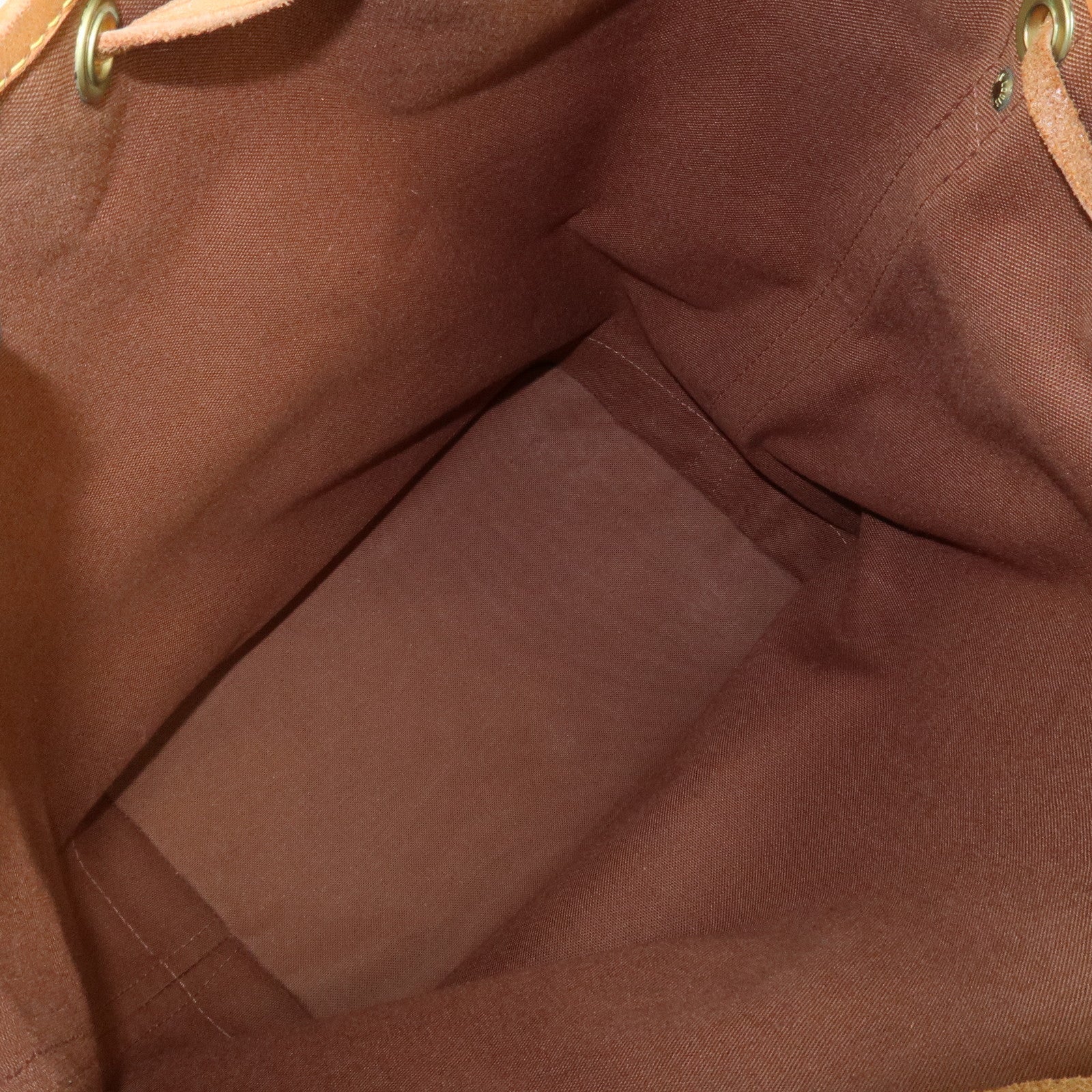 Louis Vuitton Monogram Noe Shoulder Bag Hand Bag Brown M42224 Used