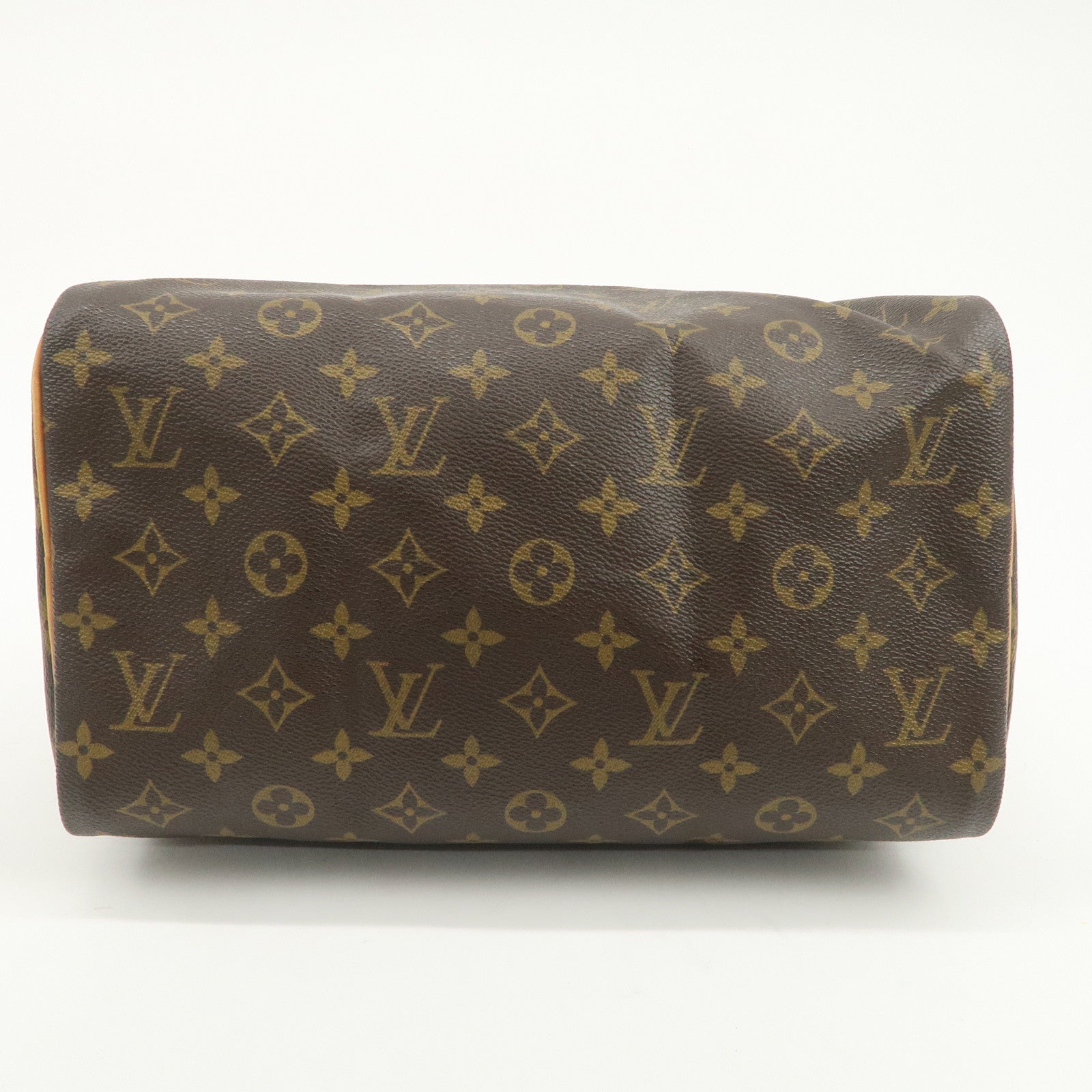 Louis Vuitton Monogram Speedy 30 Boston Bag Hand Bag Brown M41526
