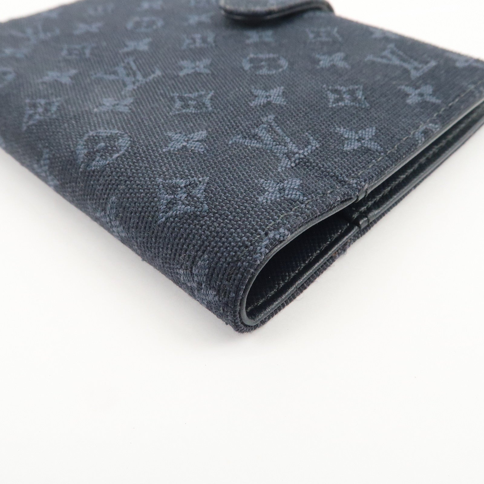 Louis Vuitton Monogram Mini Agenda PM Planner Cover TST Blue R20913