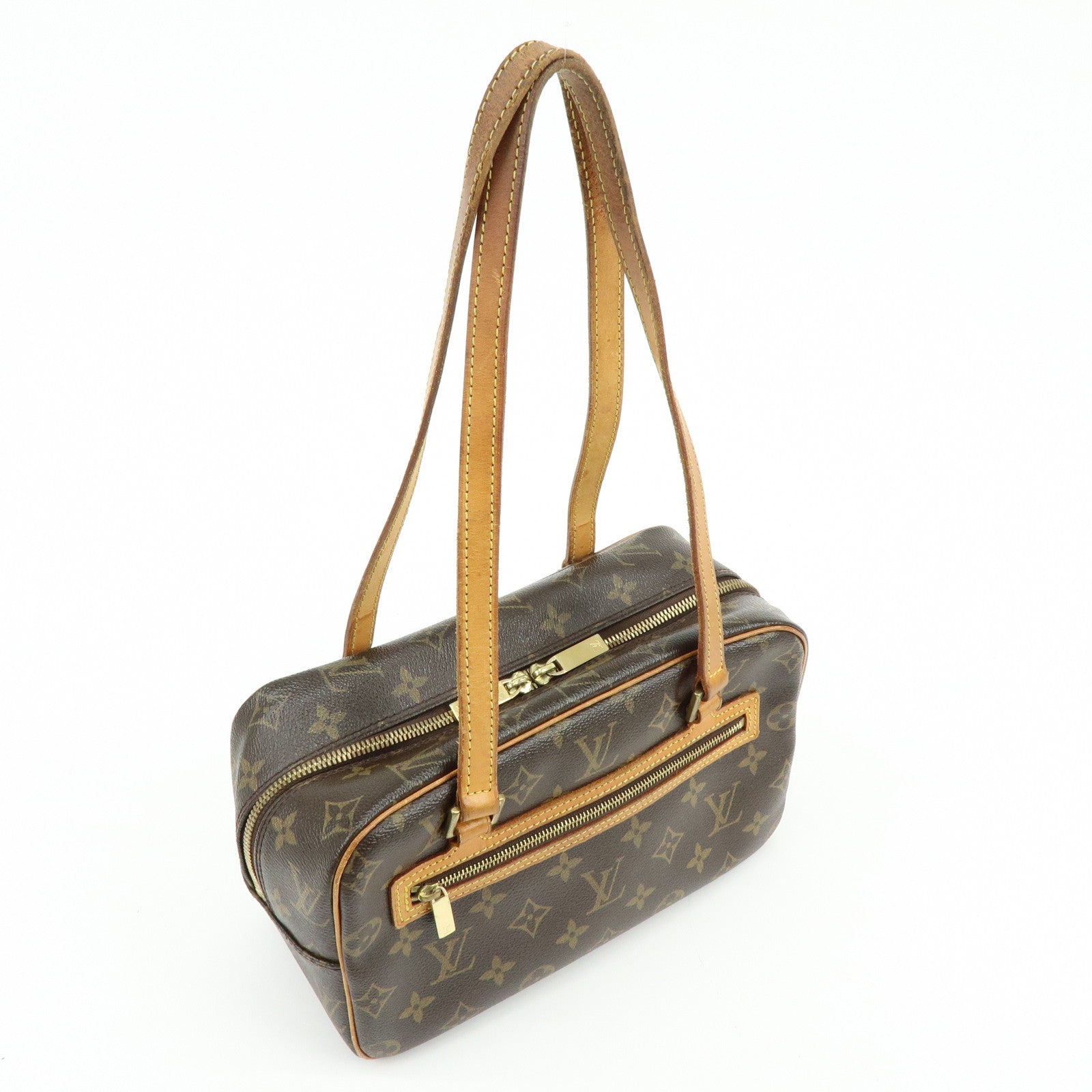 Louis Vuitton Monogram Cite MM Shoulder Bag Hand Bag M51182