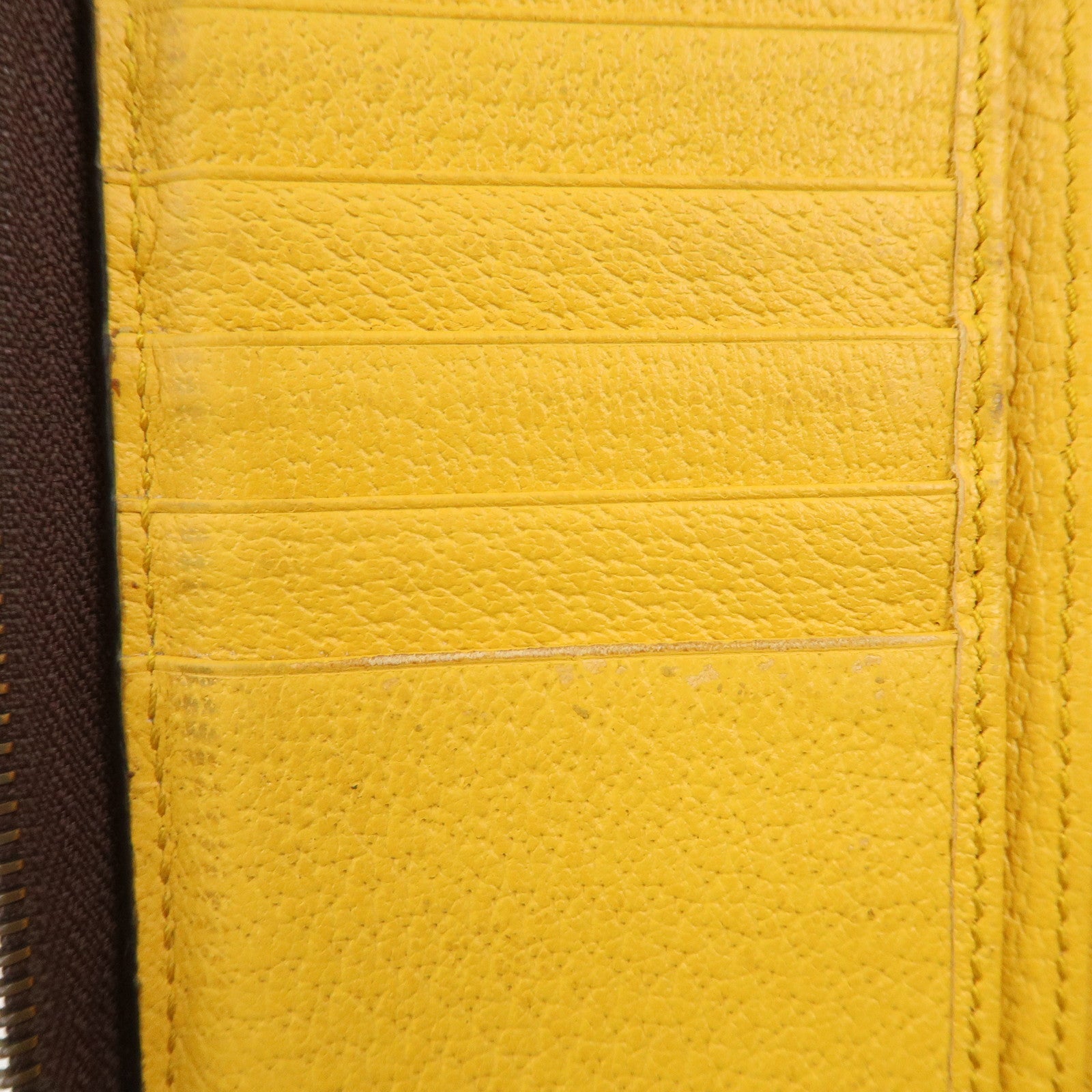 GUCCI Neo Vintage GG Supreme Round Zippy Long Wallet Beige 473953