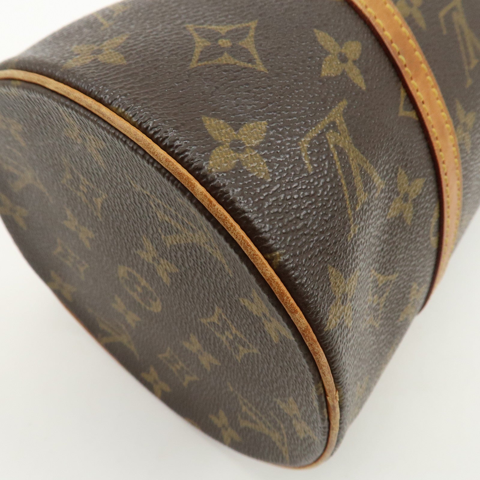 Louis Vuitton Monogram Papillon 30 Hand Bag New Style Brown M51385