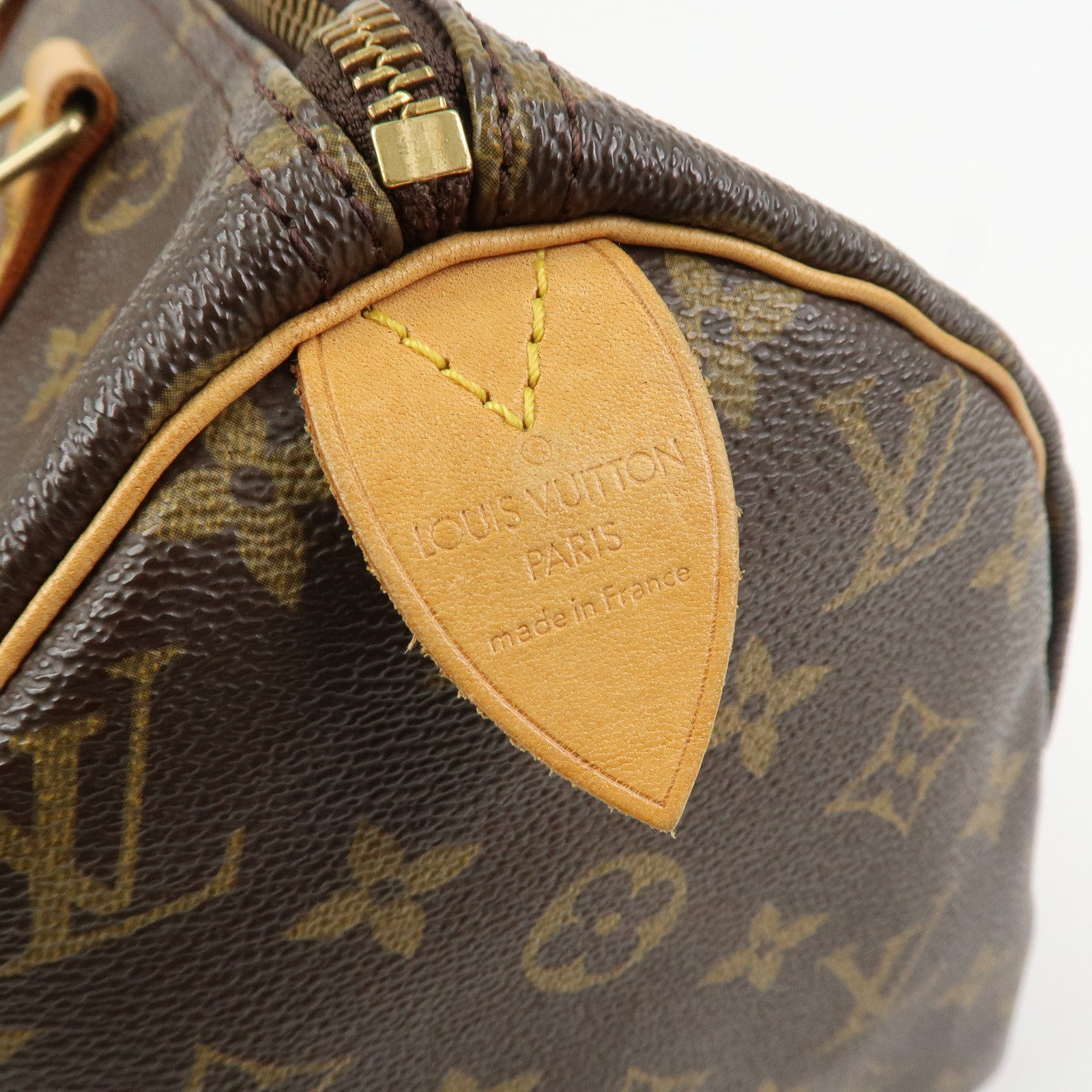 Louis Vuitton Monogram Speedy 30 Boston Bag Hand Bag Brown M41526