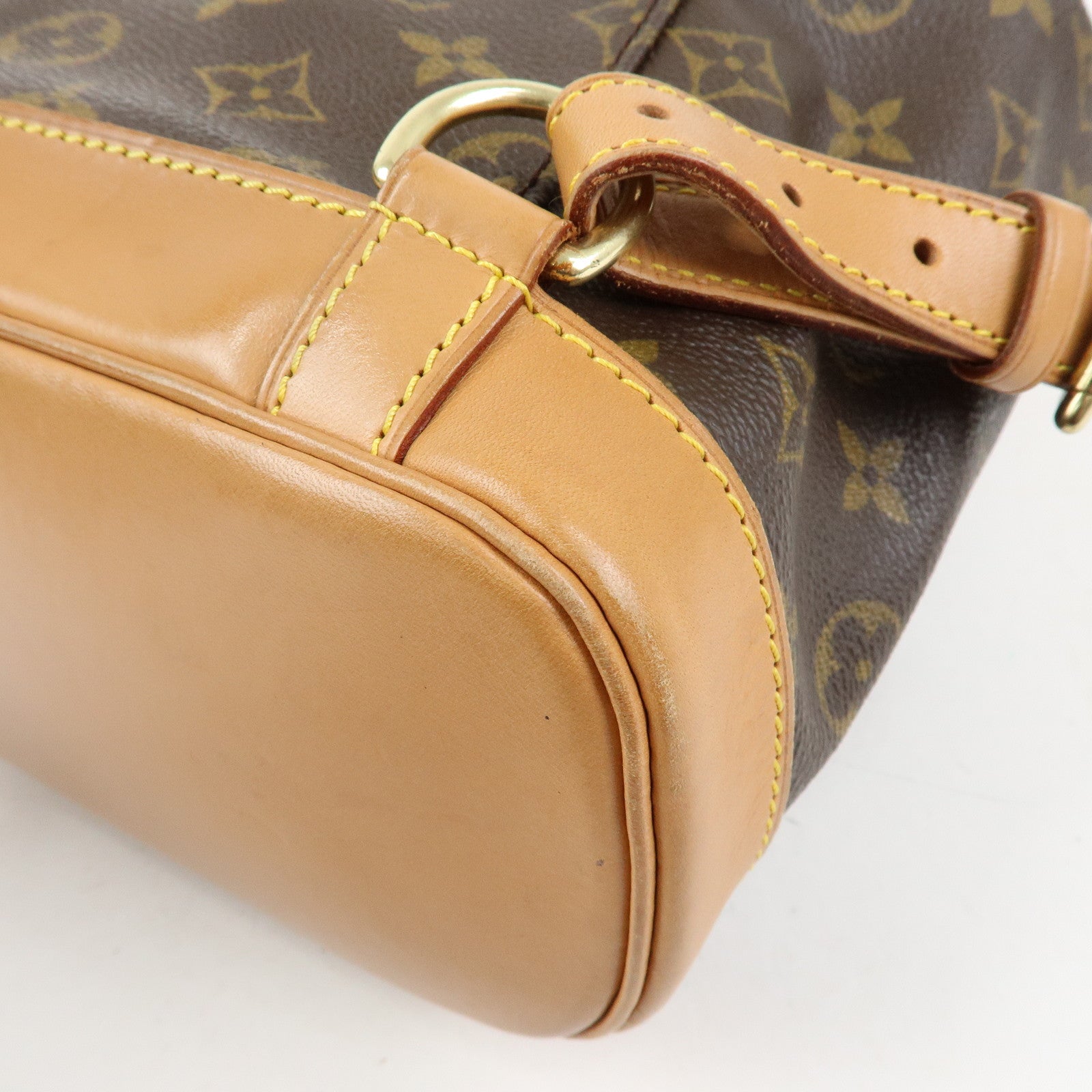 Louis Vuitton Monogram Montsouris MM Backpack Rucksack Brown M51136