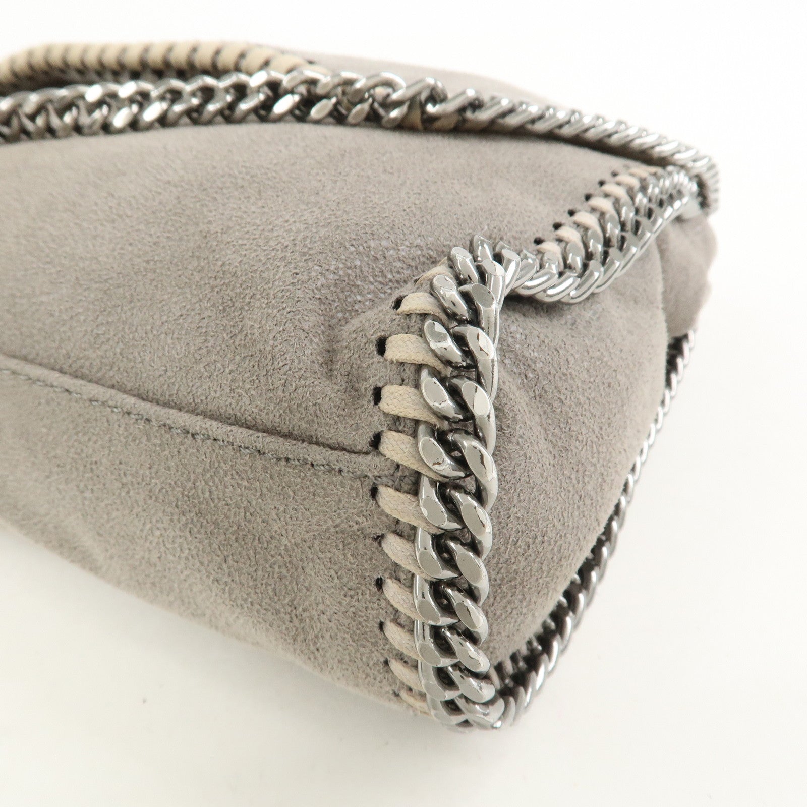 STELLA MCCARTNEY Falabella Mini Shoulder Bag Grey