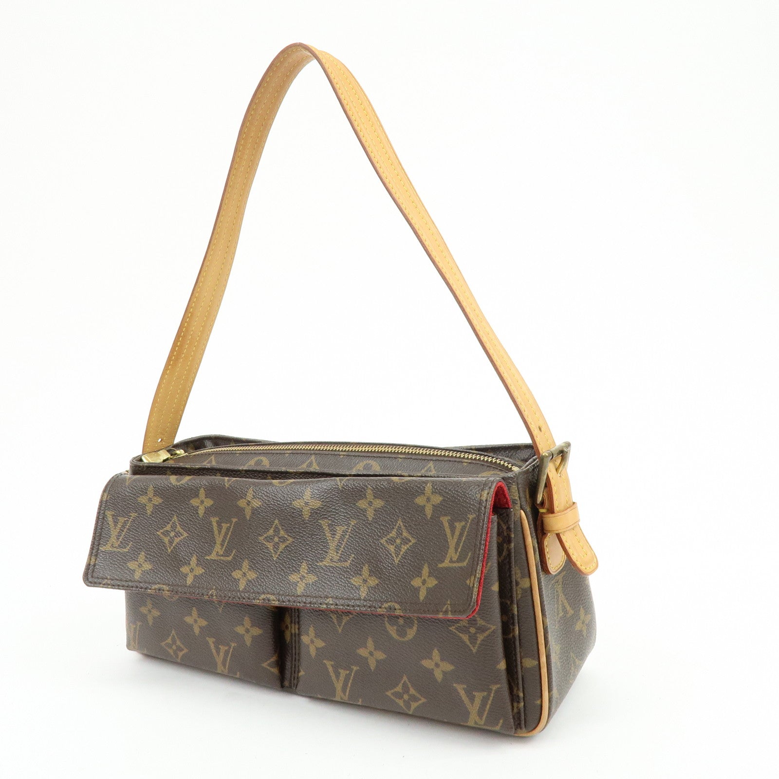 Louis Vuitton Monogram Vivacite Shoulder Bag Hand Bag M51164