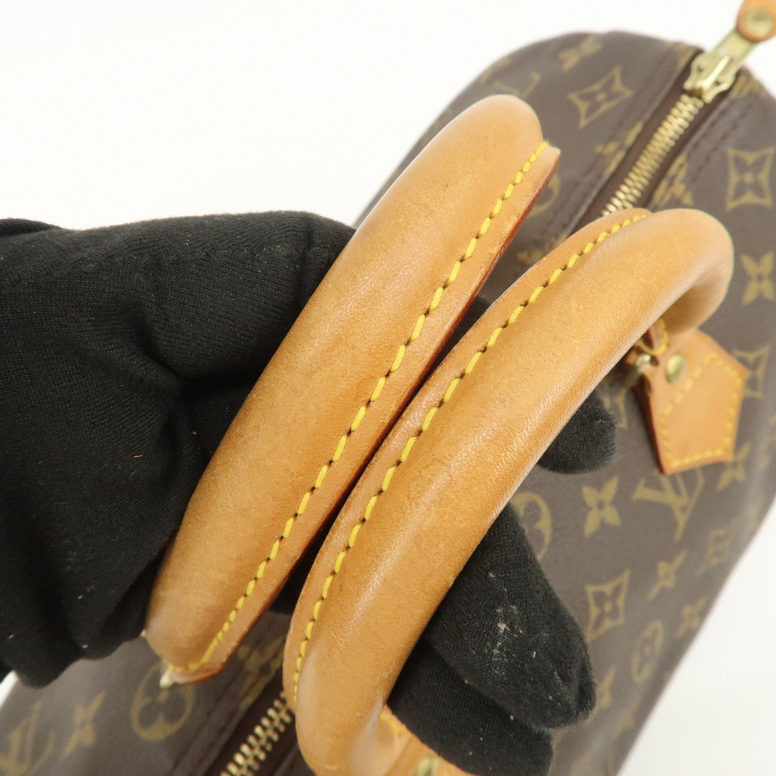 Louis Vuitton Monogram Speedy 30 Boston Bag Hand Bag Brown M41526