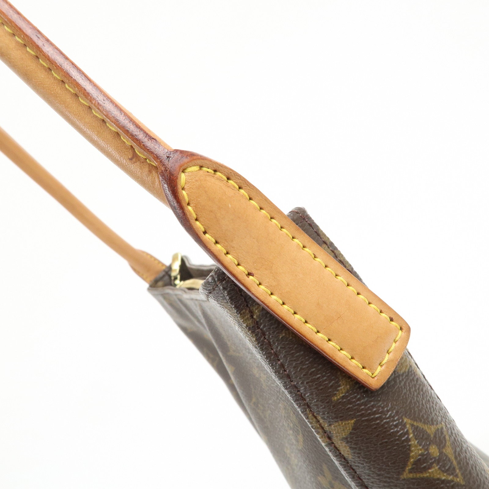 Louis Vuitton Monogram Looping GM Shoulder Bag Brown M51145