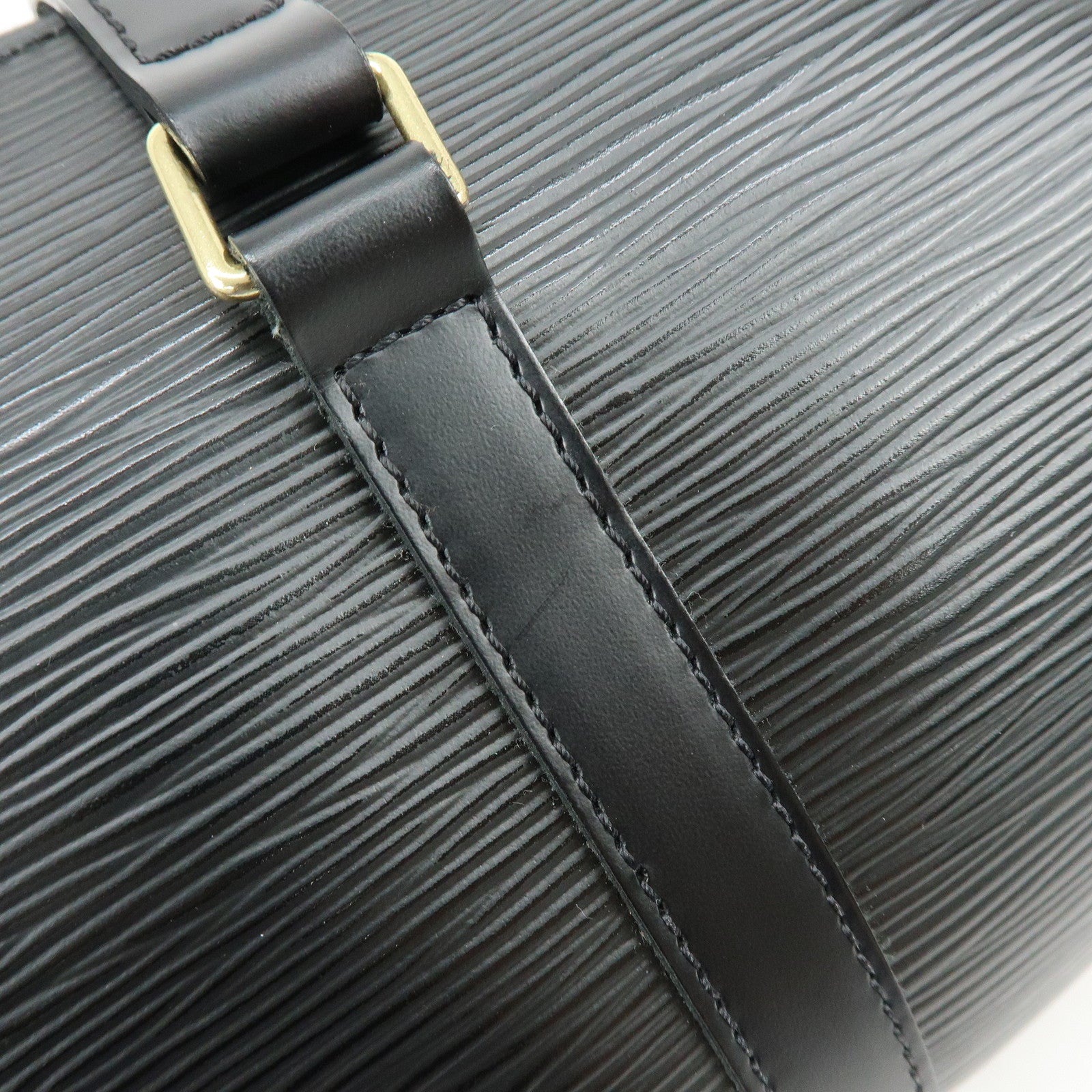 Louis Vuitton Epi Soufflot Shoulder Bag Hand Bag Noir M52222