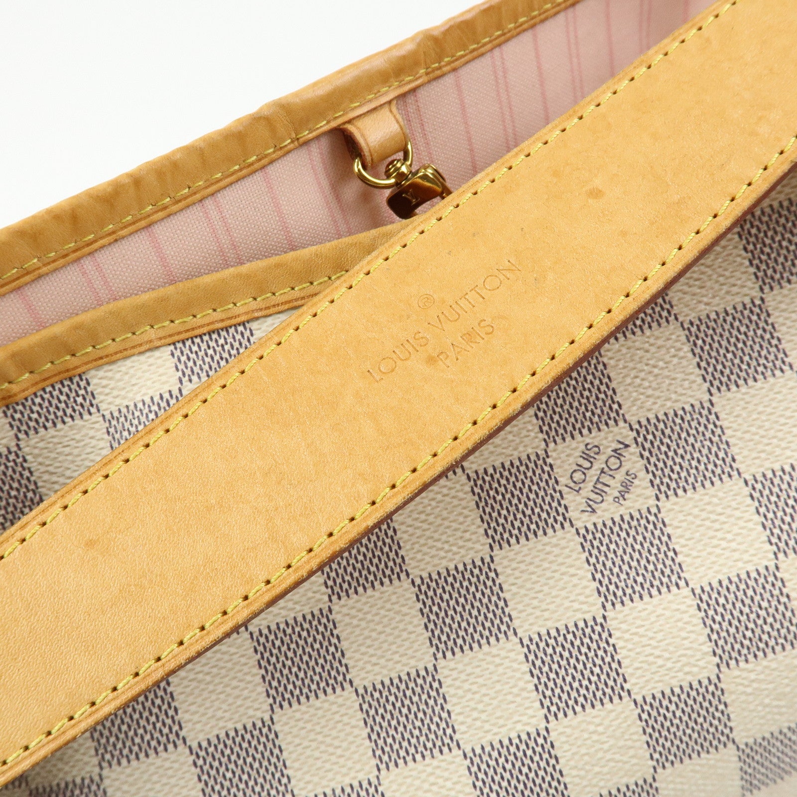 Louis Vuitton Damier Azur Delightful PM Shoulder Hand Bag N41447