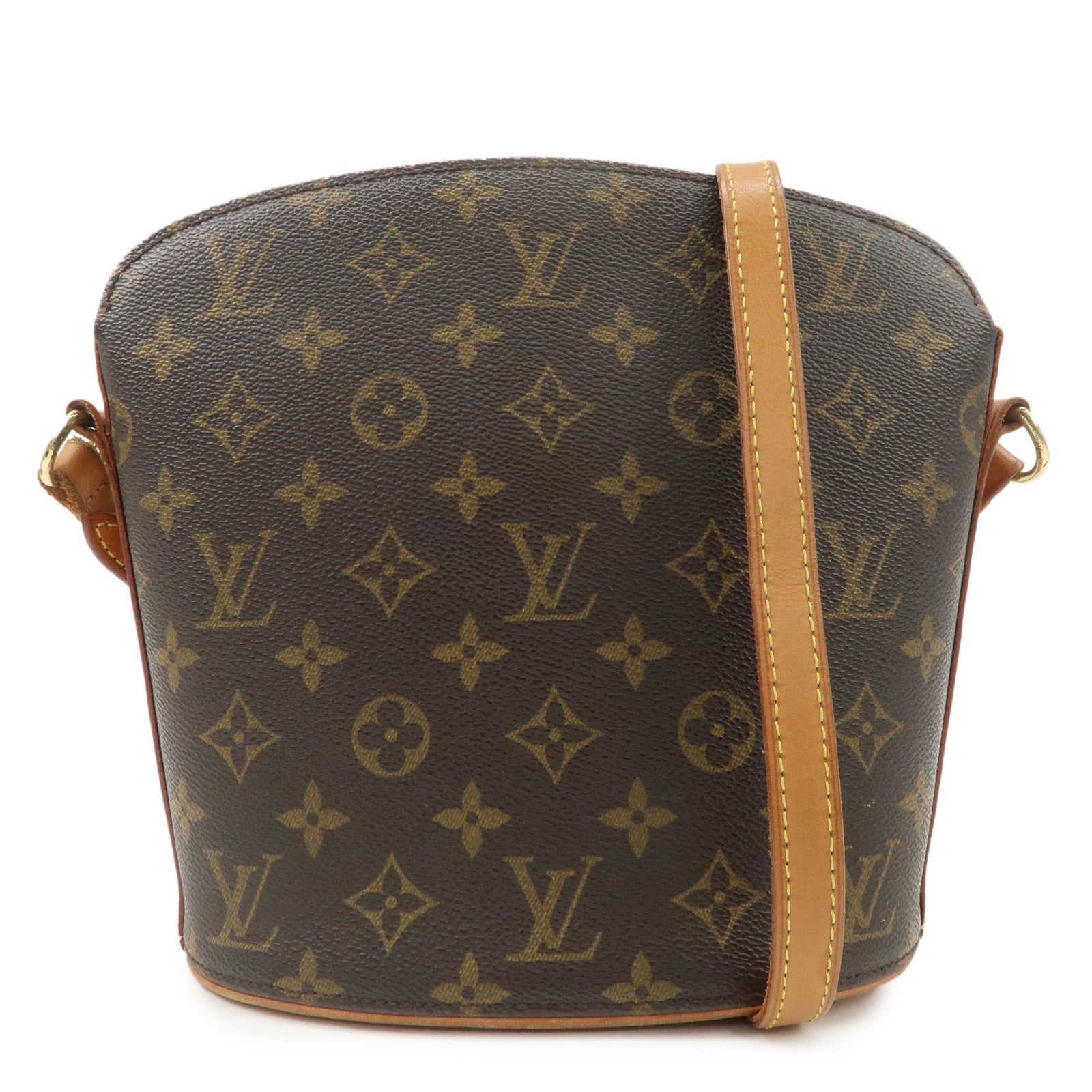 Louis Vuitton Drouot Monogram Cross Body Shoulder Bag M51290 Used
