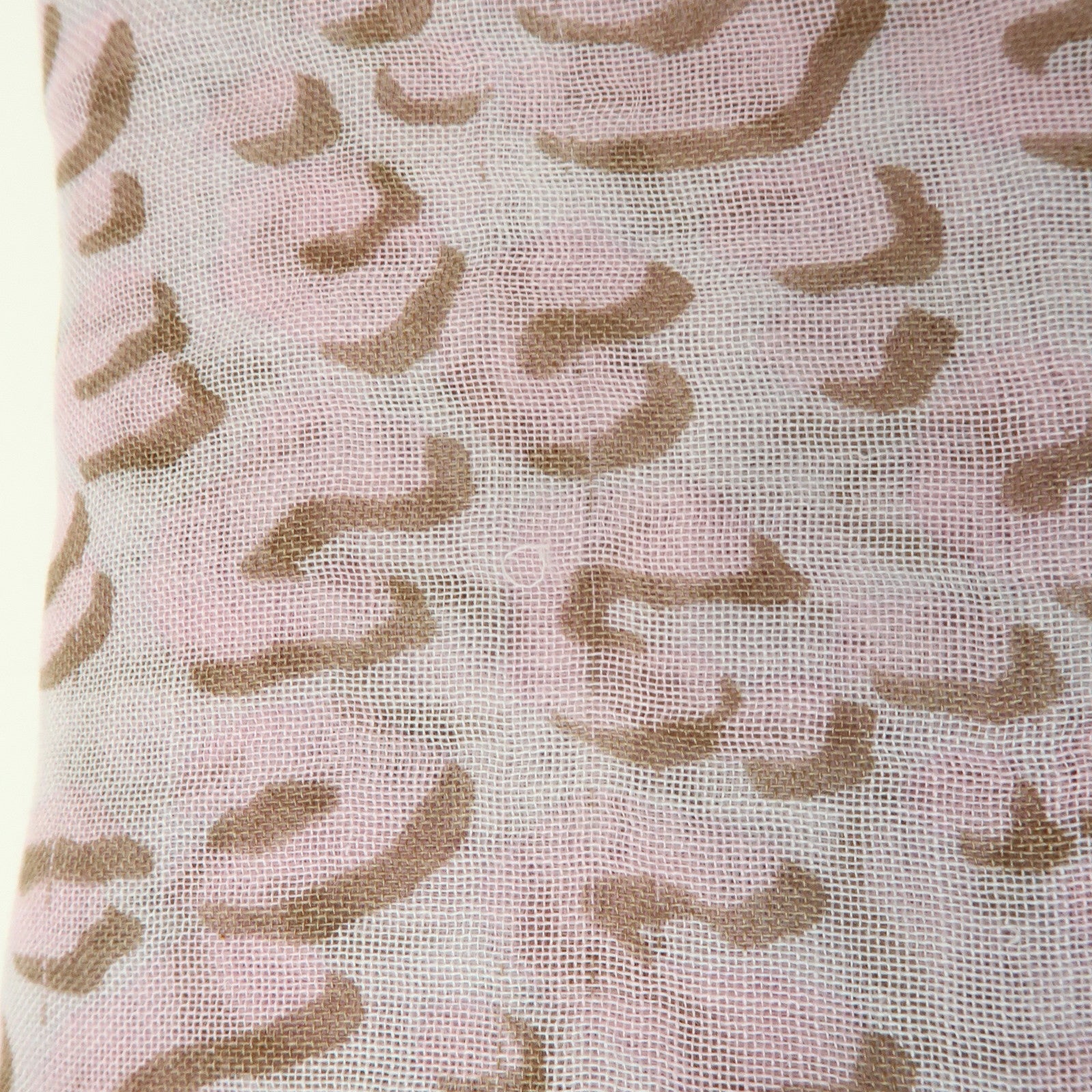Louis Vuitton Leopard Cashmere Silk Scarf Shawl Pink Gray 413287