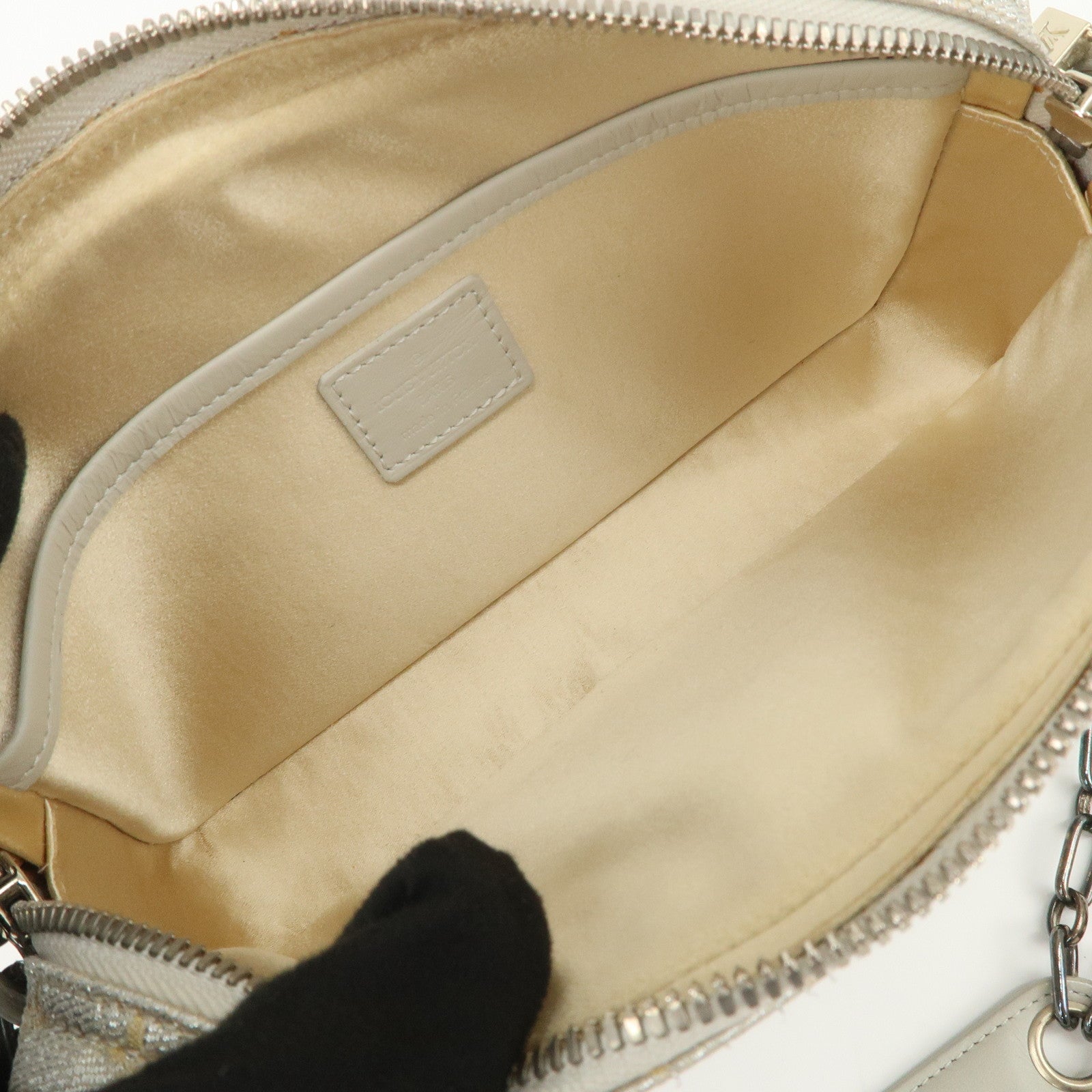 Louis Vuitton Monogram Shine Mackenna Chain Shoulder Bag M92362