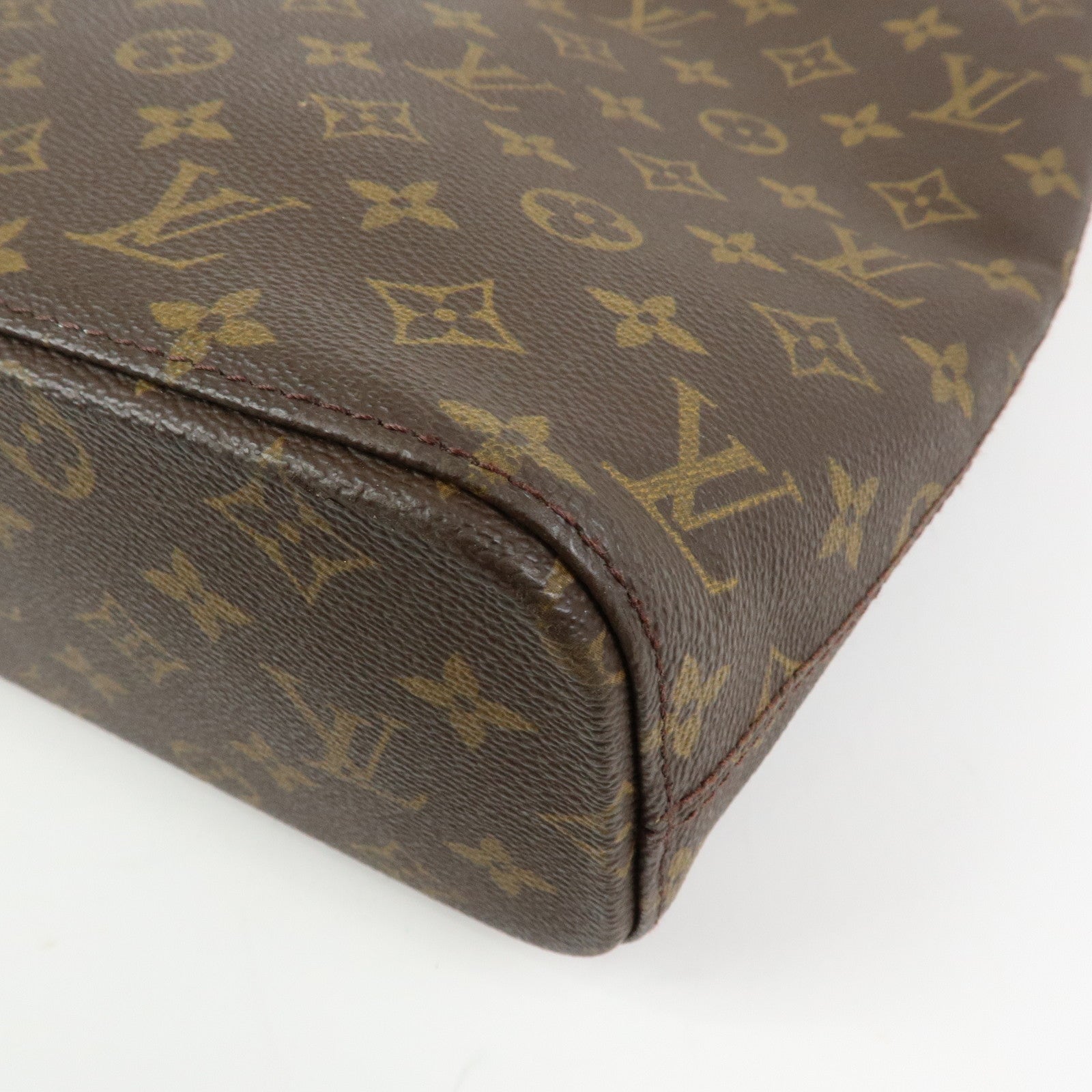 Louis Vuitton Monogram Luco Tote Bag Shoulder Bag Brown M51155
