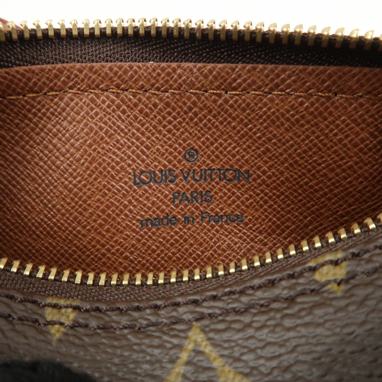 Louis Vuitton Monogram Mini Pouch for Papillon Bag Brown