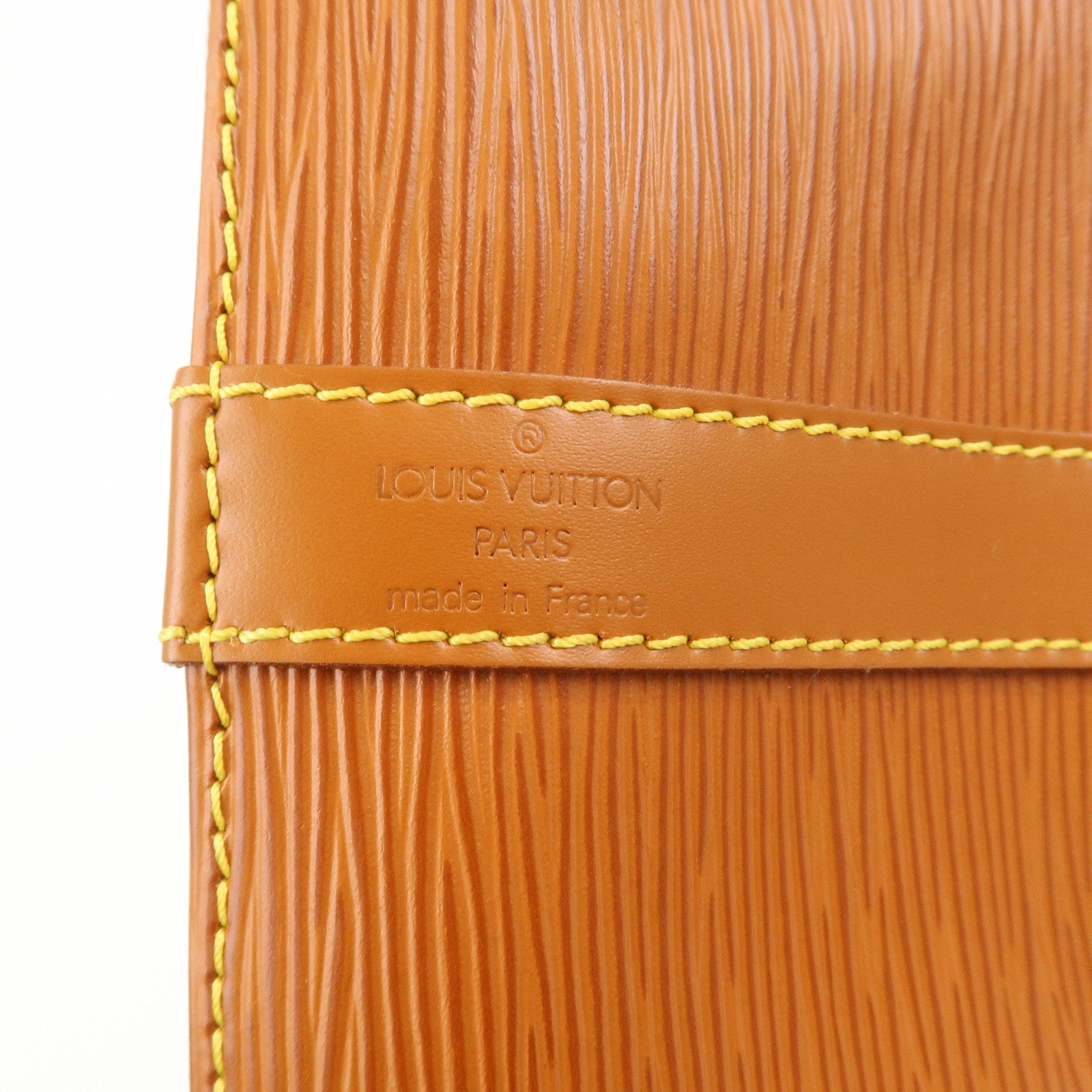 Louis Vuitton Epi Petit Noe Shoulder Bag Zipang Gold M44108