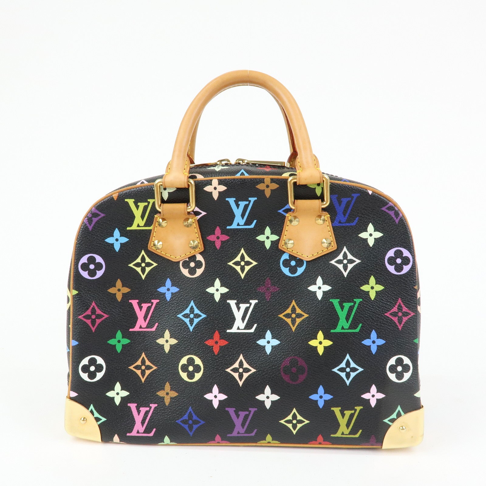Louis Vuitton Monogram Trouville Multicolor Hand Bag Noir M92662