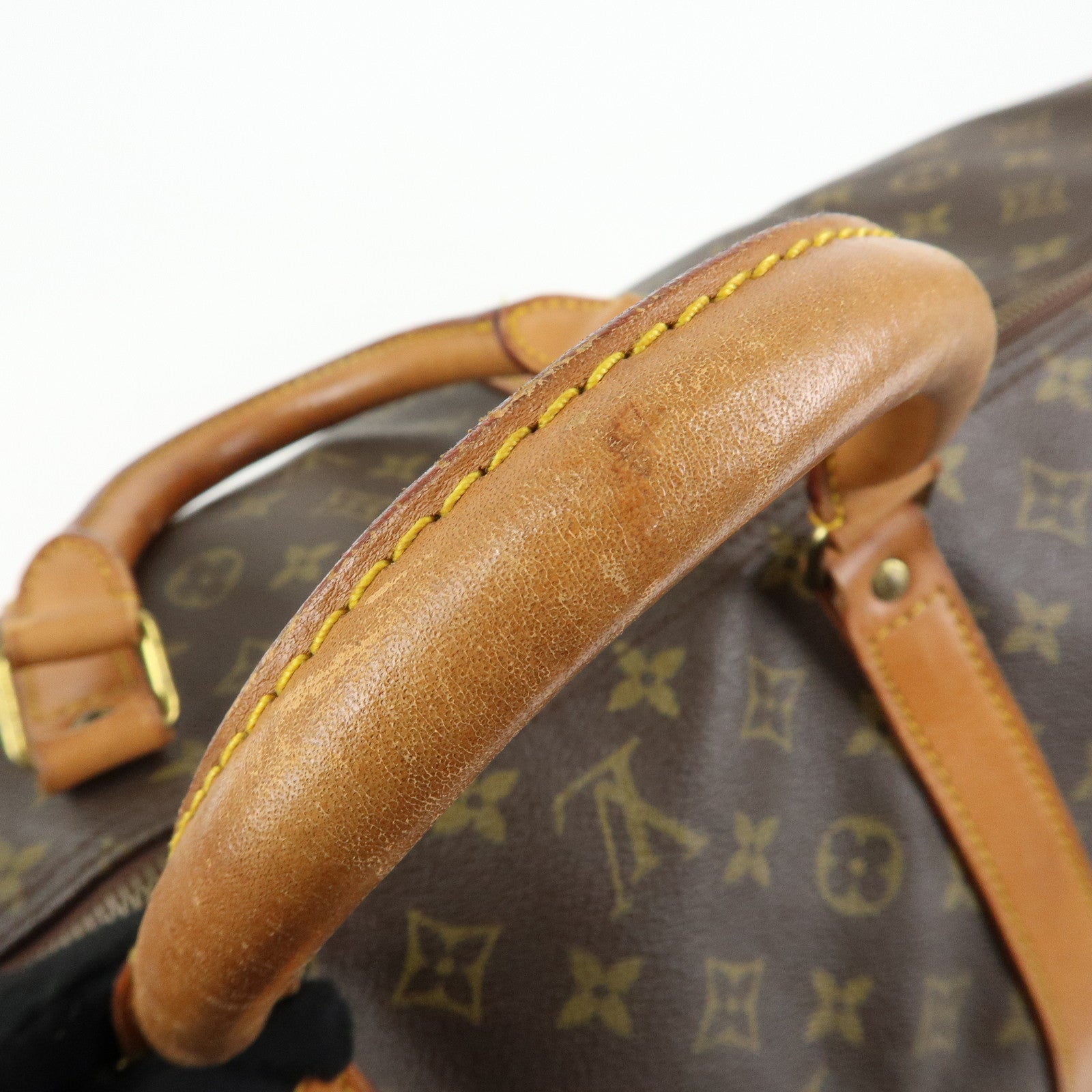 Louis Vuitton Monogram Keep All 60 Boston Bag Brown M41422