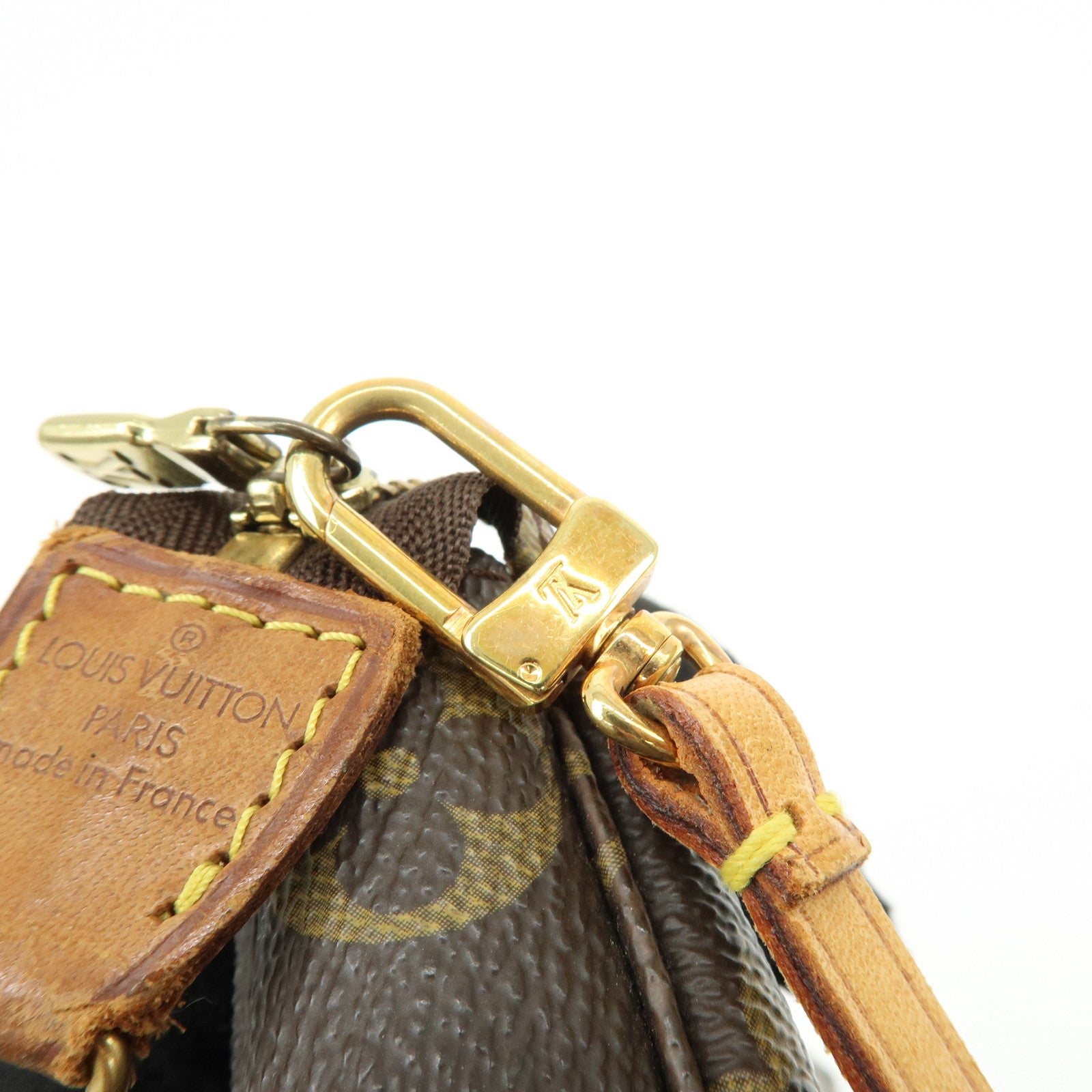 Louis Vuitton Monogram Pochette Accessoires Pouch Hand Bag M51980