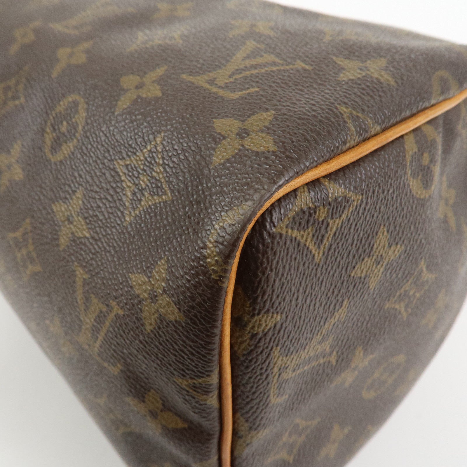Louis Vuitton Monogram Speedy 30 Boston Bag Hand Bag Brown M41526
