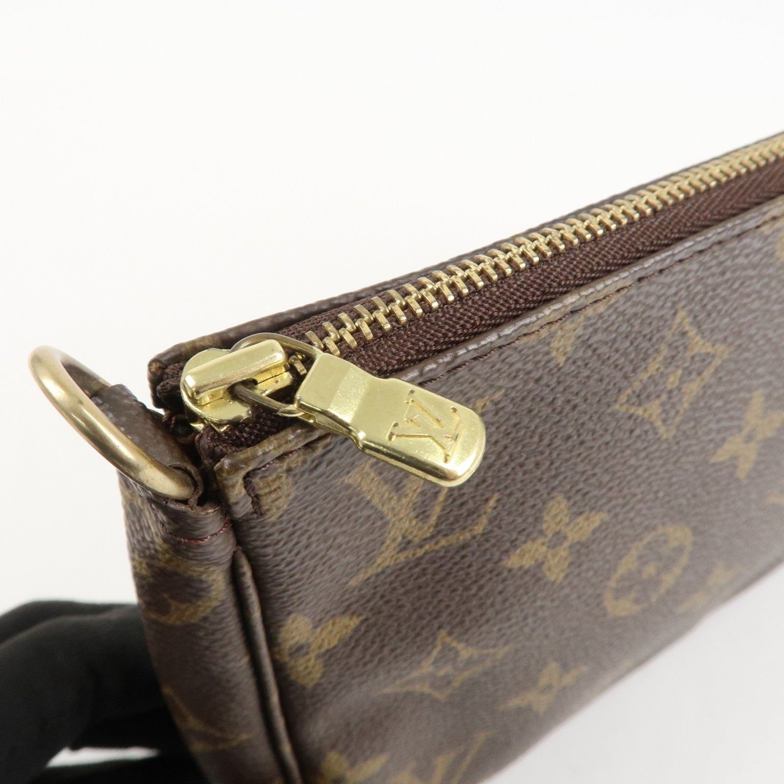 Louis Vuitton Monogram Pochette Accessoires & Strap M51980 J00145 Used