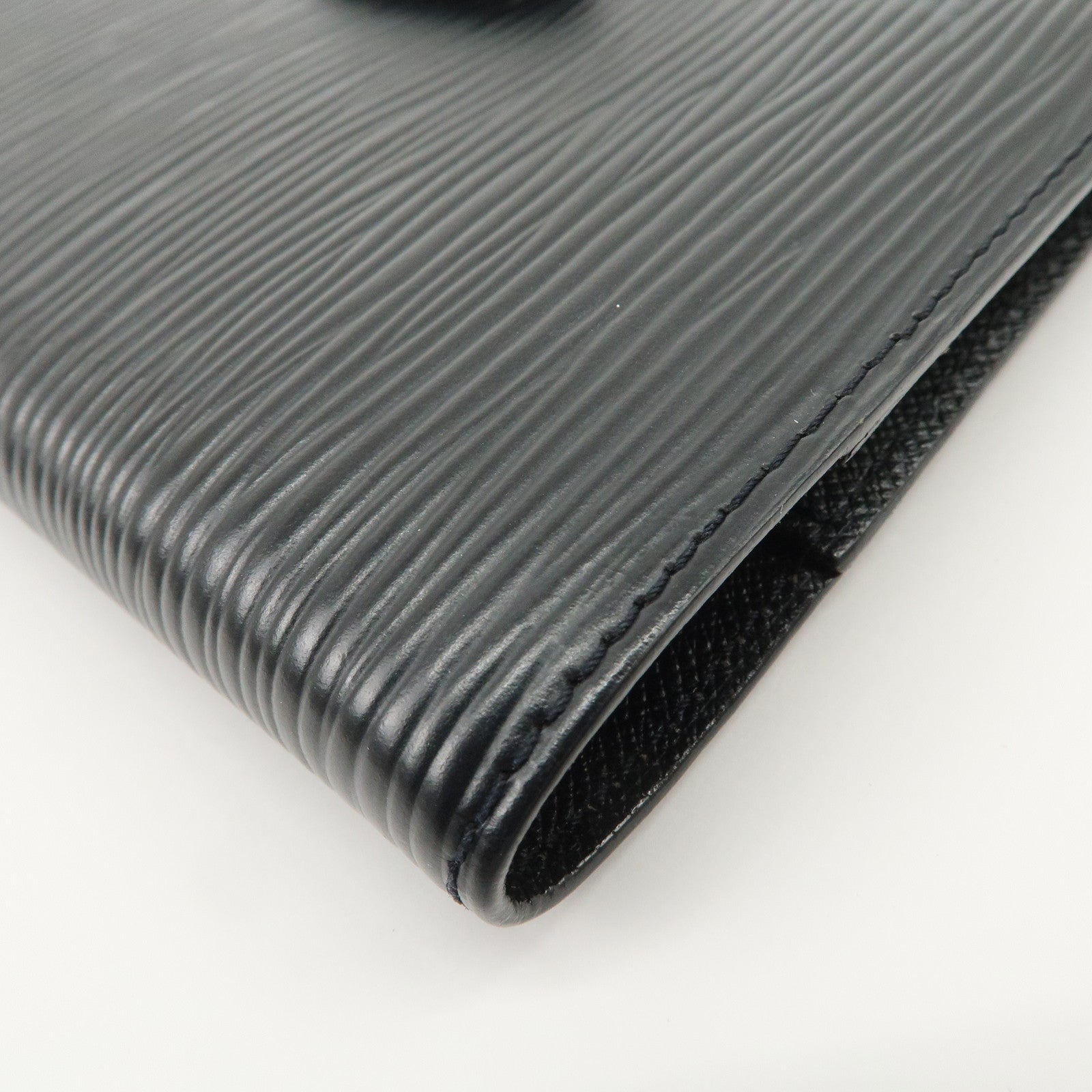 Louis Vuitton Epi Z Agenda PM Planner Cover Noir R20092