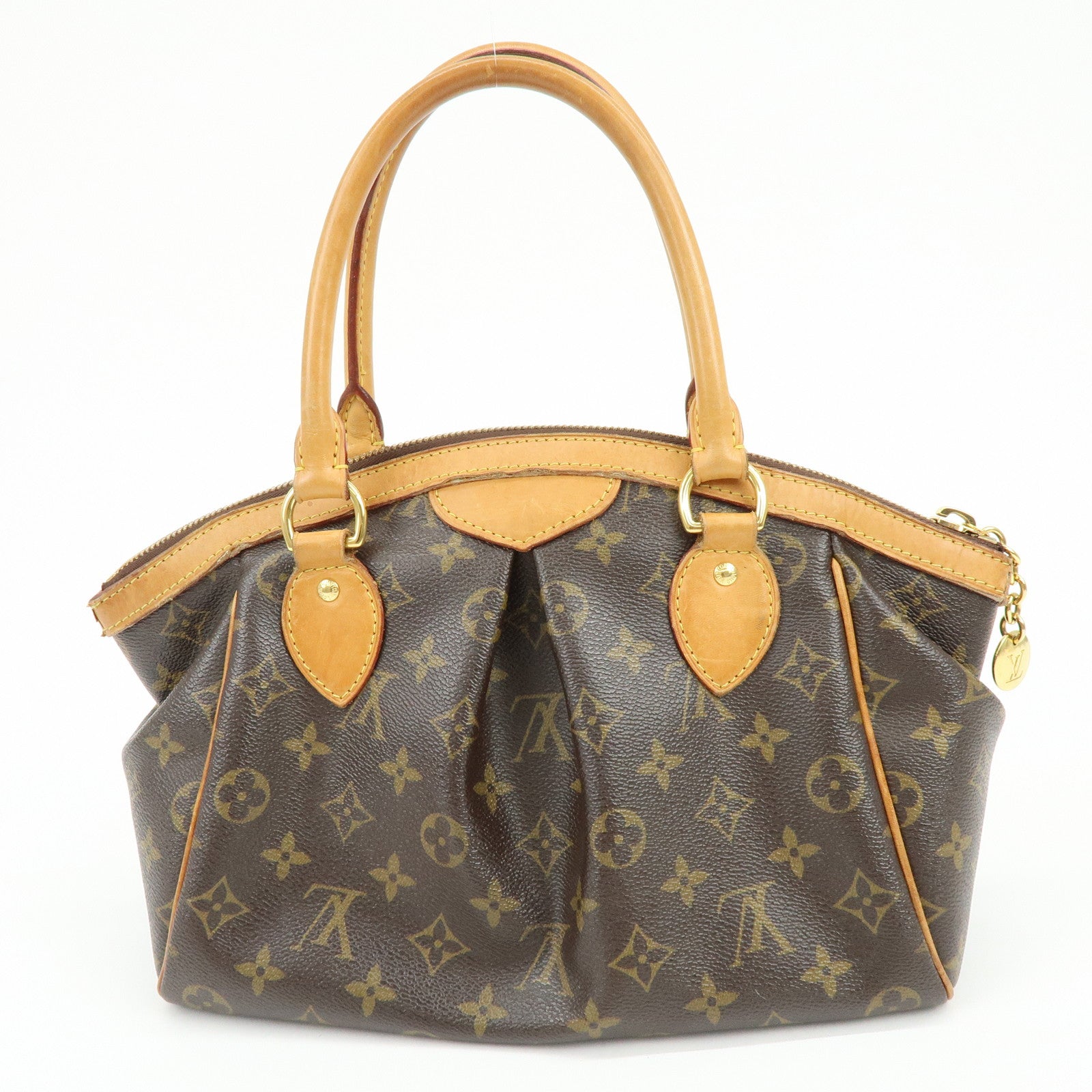 Louis Vuitton Monogram Tivoli PM Hand Bag Shoulder Bag Brown M40143