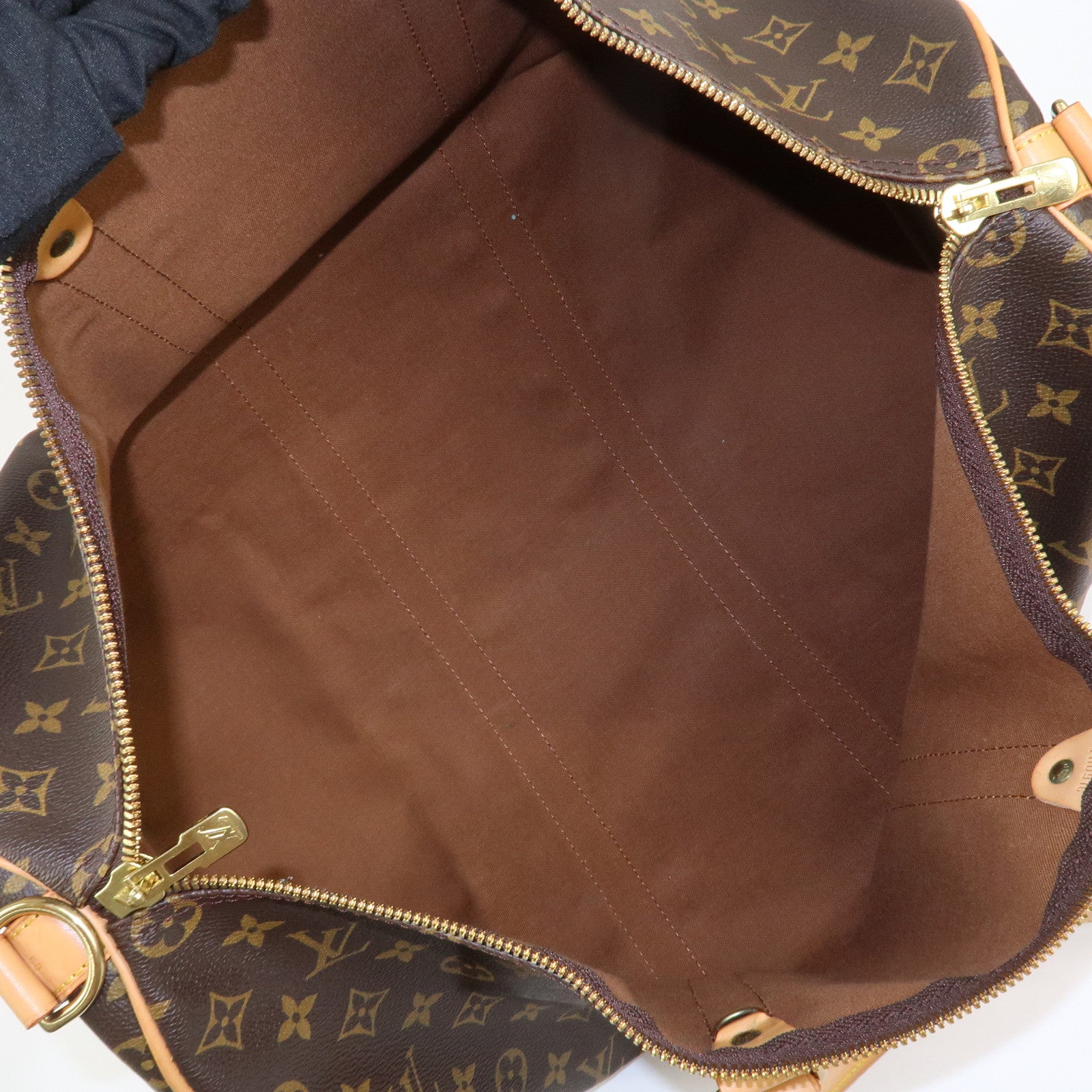 Louis Vuitton Monogram Keep All 50 Bandouliere Boston Bag M41416