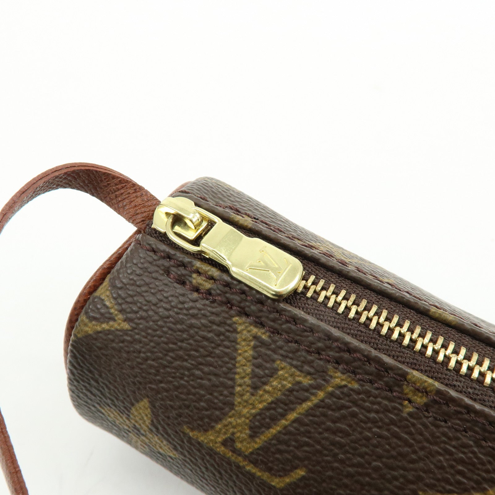 Louis Vuitton Monogram Mini Pouch for Papillon Bag Brown