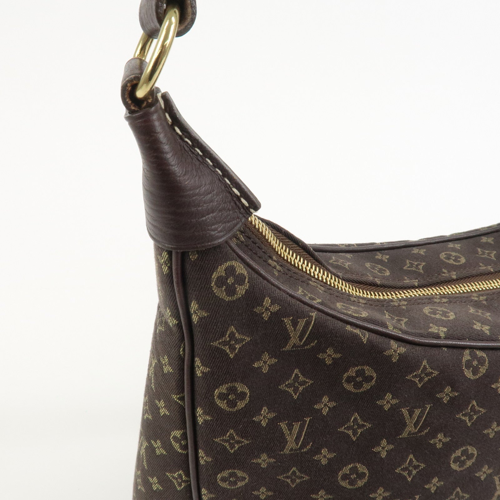 Louis Vuitton Monogram Mini Lin Boulogne Shoulder Bag Brown M95225